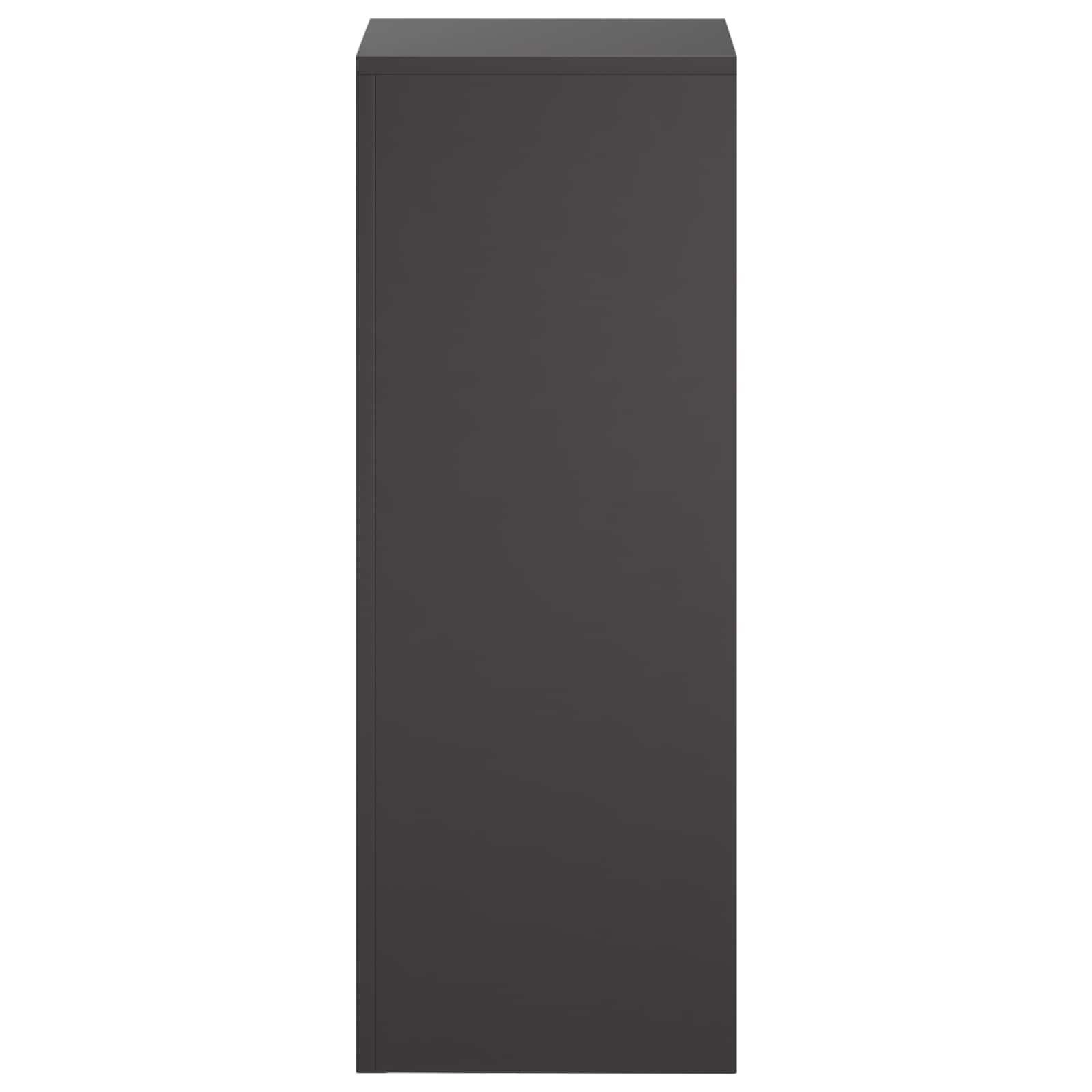 Supporto per piante 2 pcs Nero 30 x 30 x 80 cm Acciaio