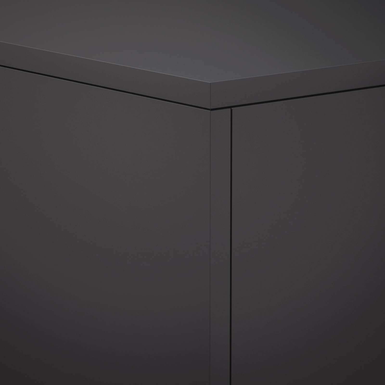 Supporto per piante 2 pcs Nero 30 x 30 x 80 cm Acciaio