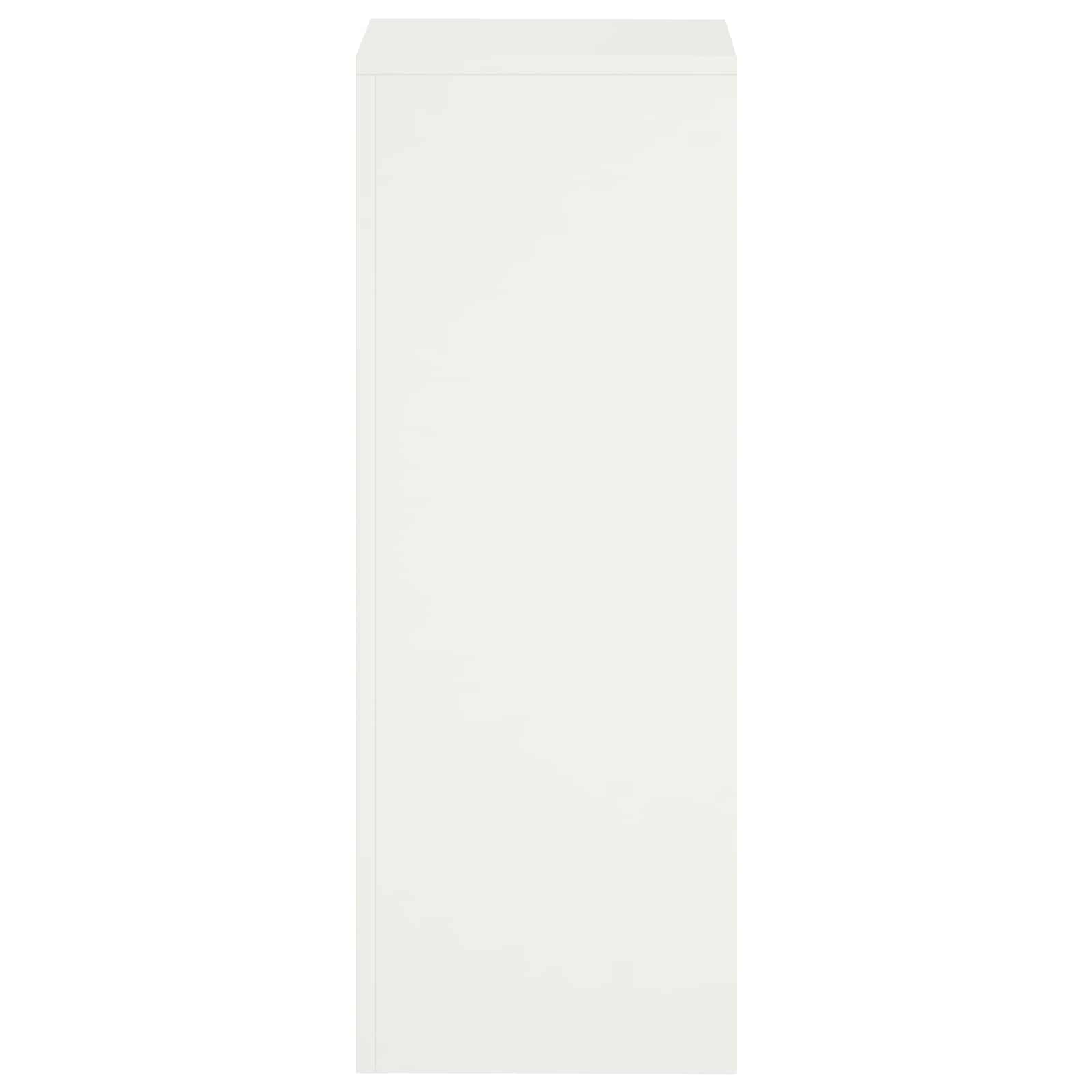Supporto per piante 2 pcs Bianco 30 x 30 x 80 cm Acciaio