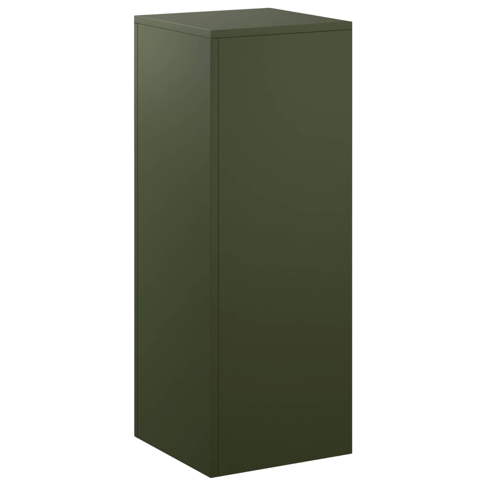 Supporto per piante Verde Oliva 30 x 30 x 80 cm Acciaio Corten