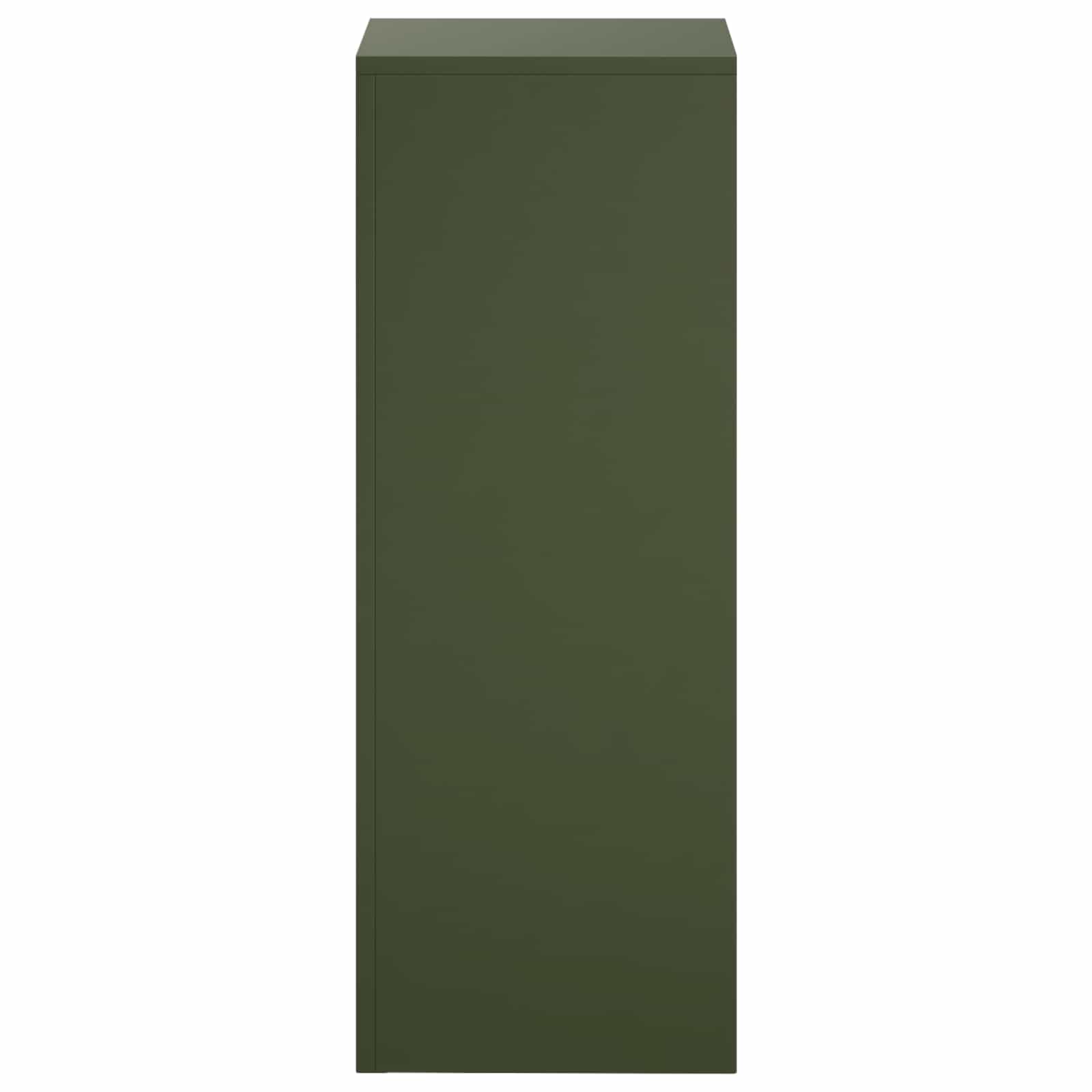Supporto per piante 2 pcs Verde Oliva 30 x 30 x 80 cm Acciaio