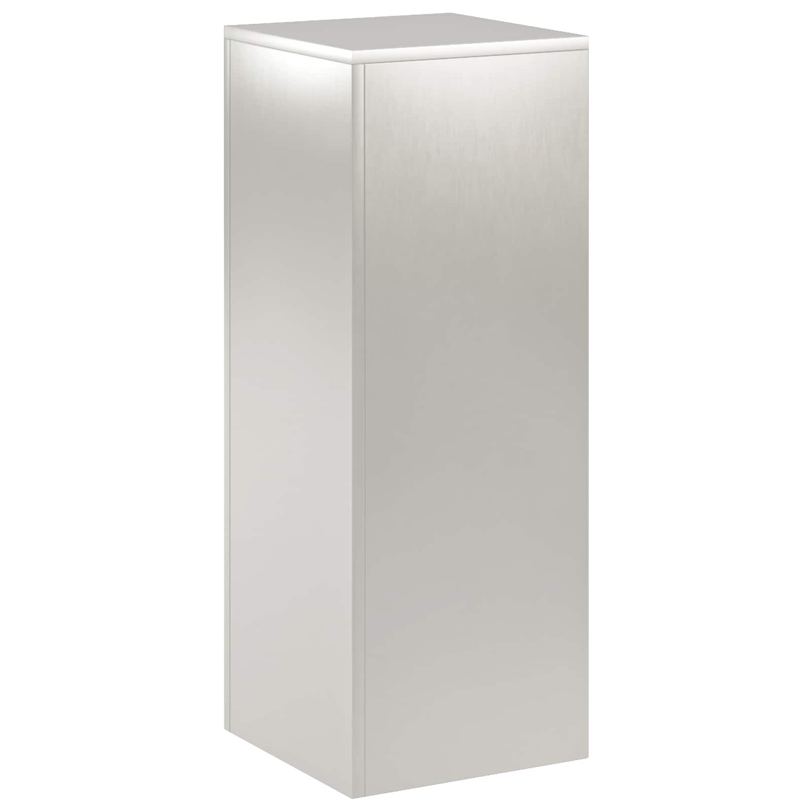 Supporto per piante Argento 30 x 30 x 80 cm Acciaio