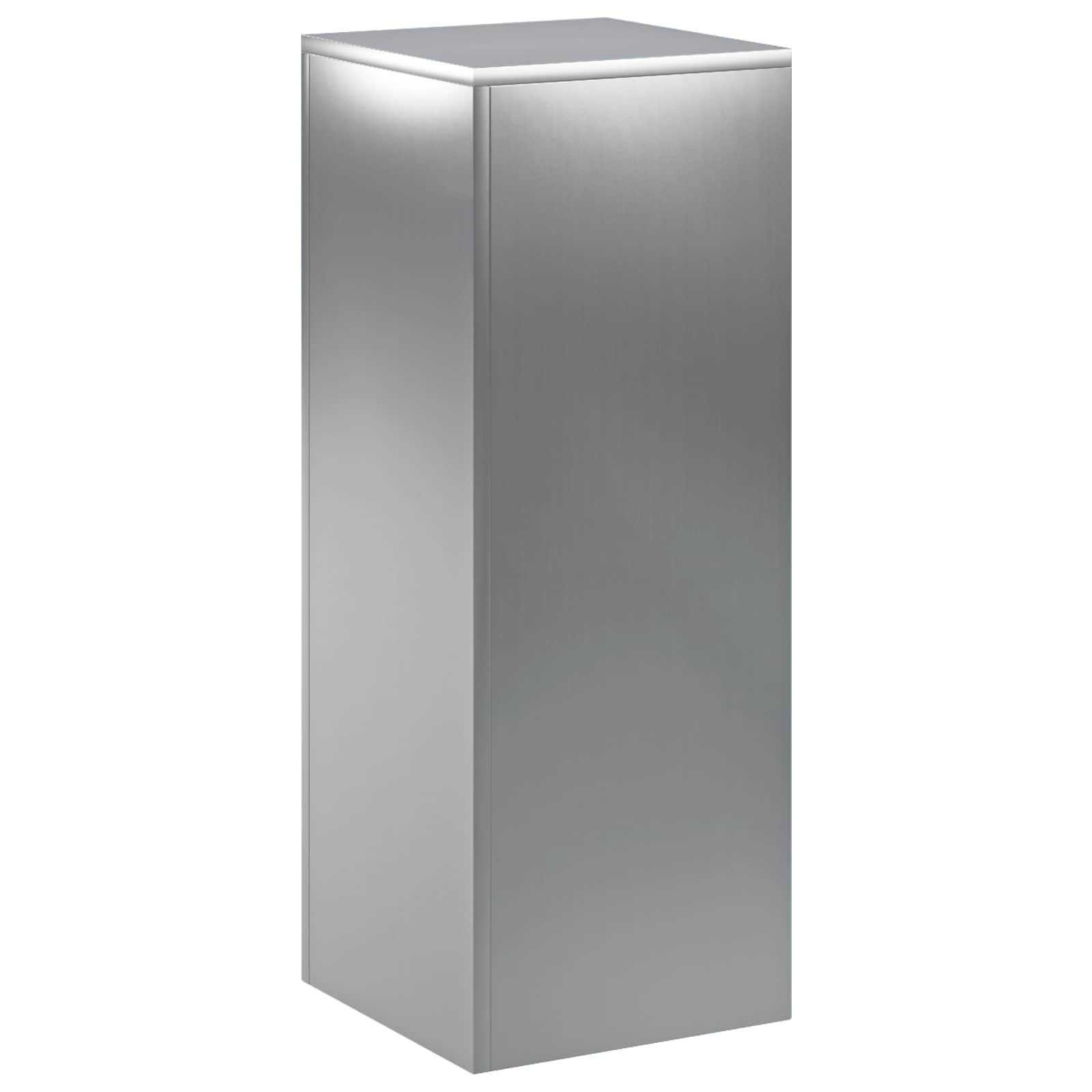 Supporto per piante Argento 30 x 30 x 80 cm Acciaio
