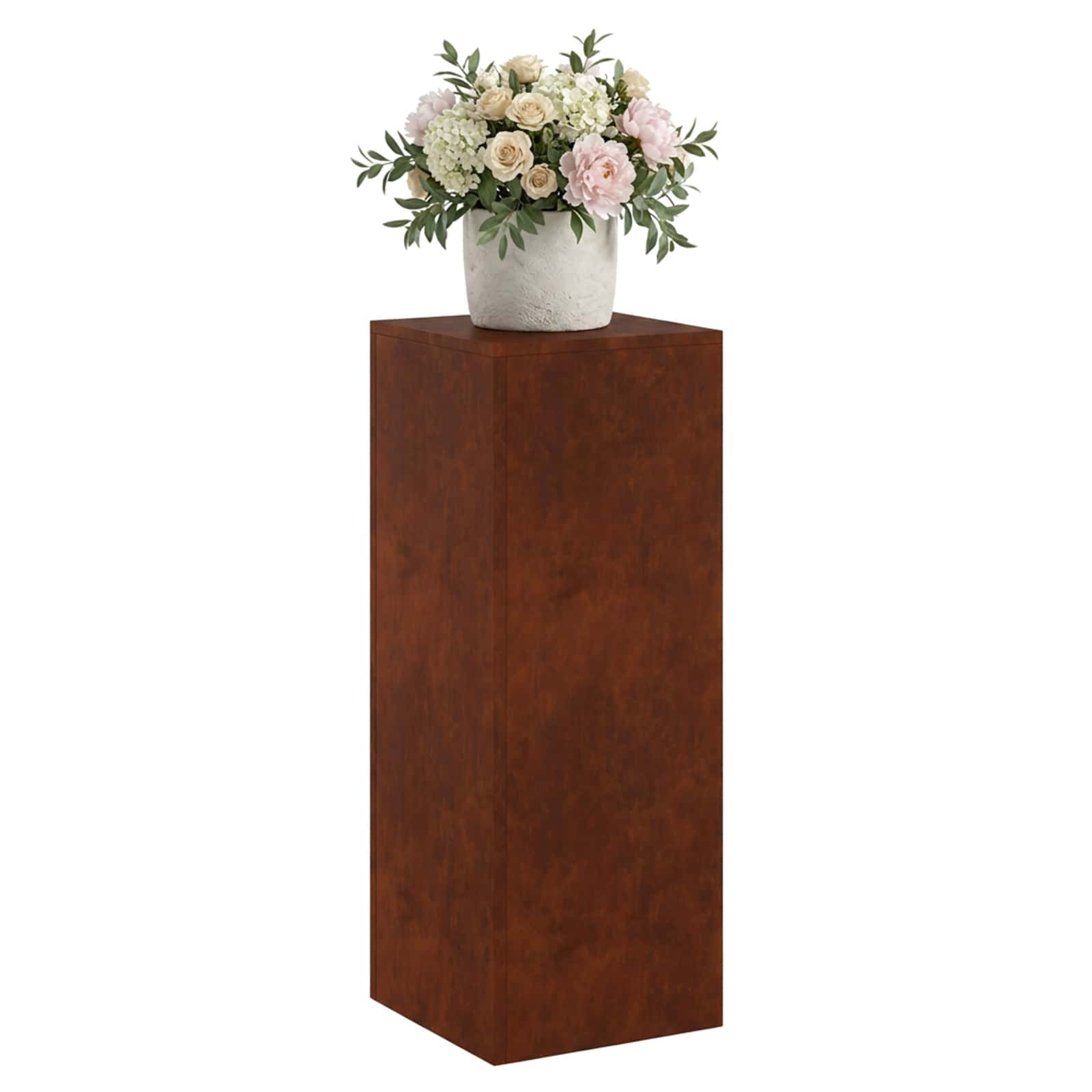 Supporto per piante Ruggine 30 x 30 x 80 cm Acciaio Corten