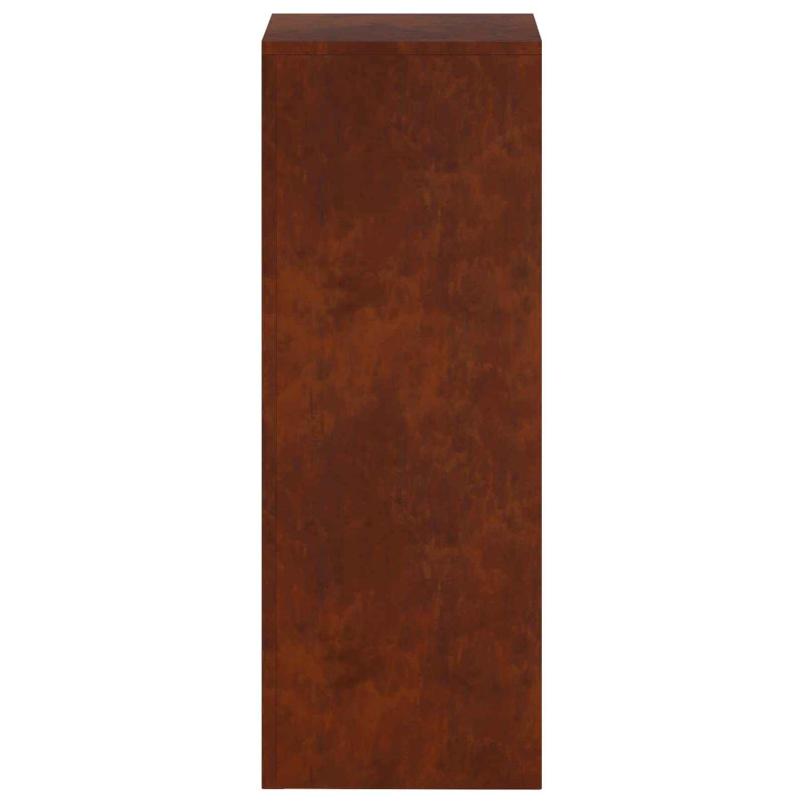 Supporto per piante Ruggine 30 x 30 x 80 cm Acciaio Corten