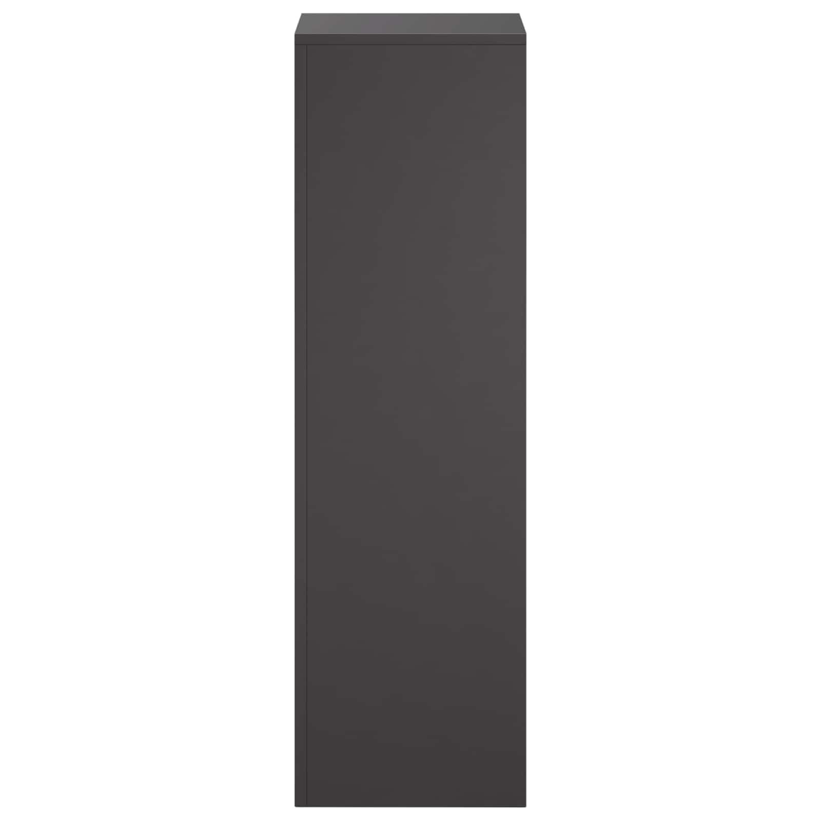Supporto per piante 2 pcs Nero 30 x 30 x 100 cm Acciaio