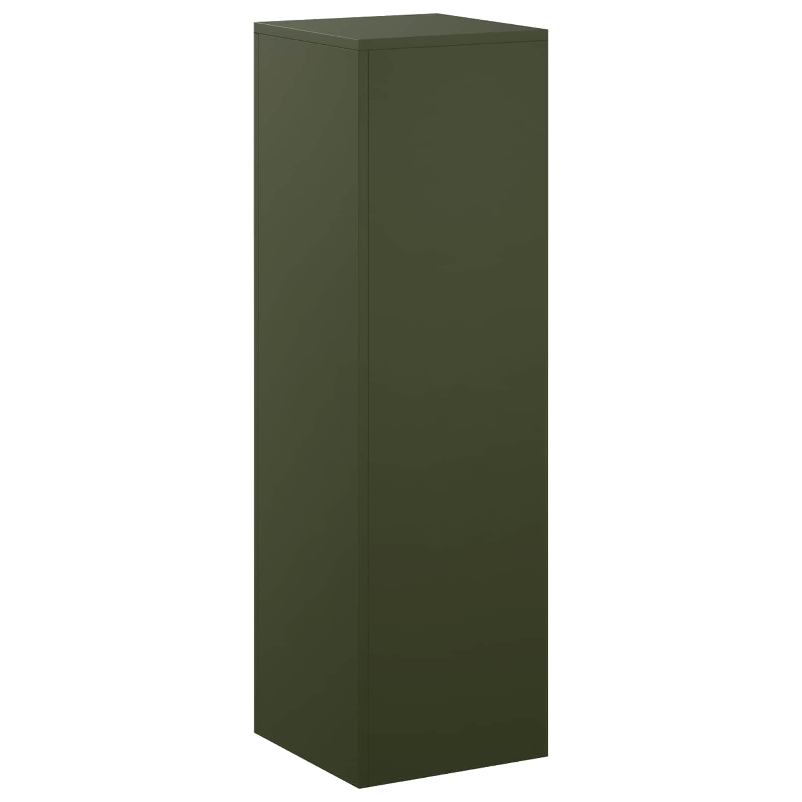 Supporto per piante Verde Oliva 30 x 30 x 100 cm Acciaio Corten