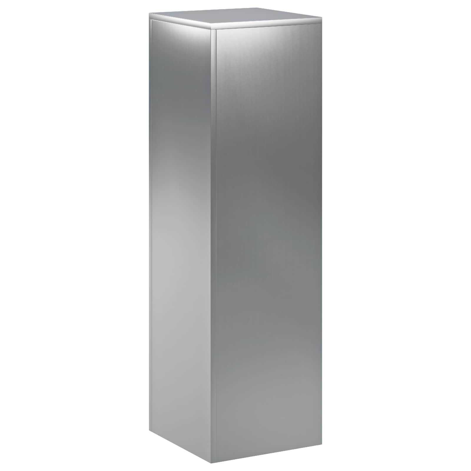 Supporto per piante Argento 30 x 30 x 100 cm Acciaio