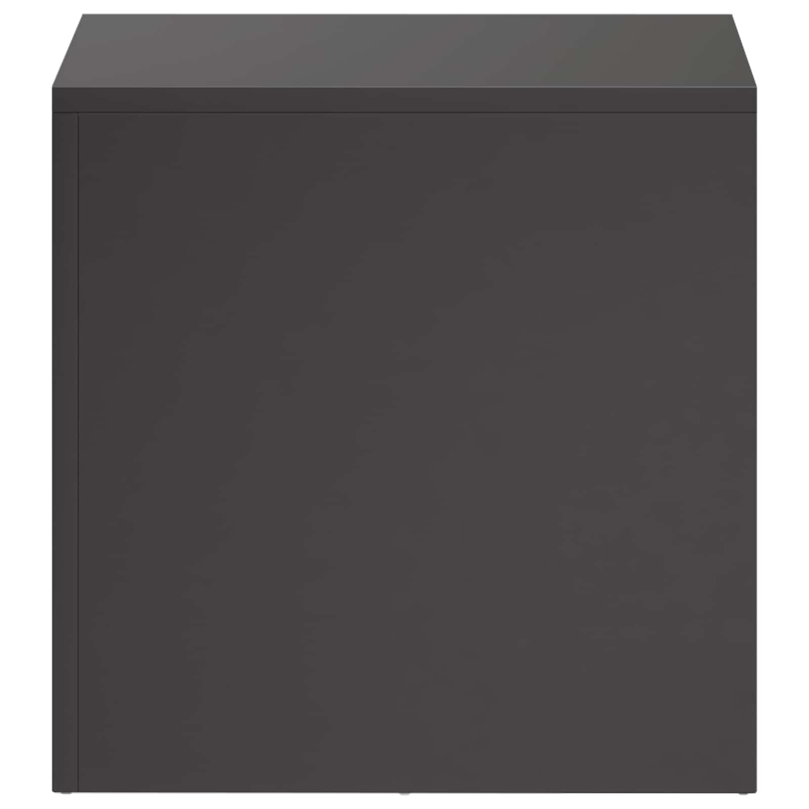 Supporto per piante Nero 40 x 40 x 40 cm Acciaio