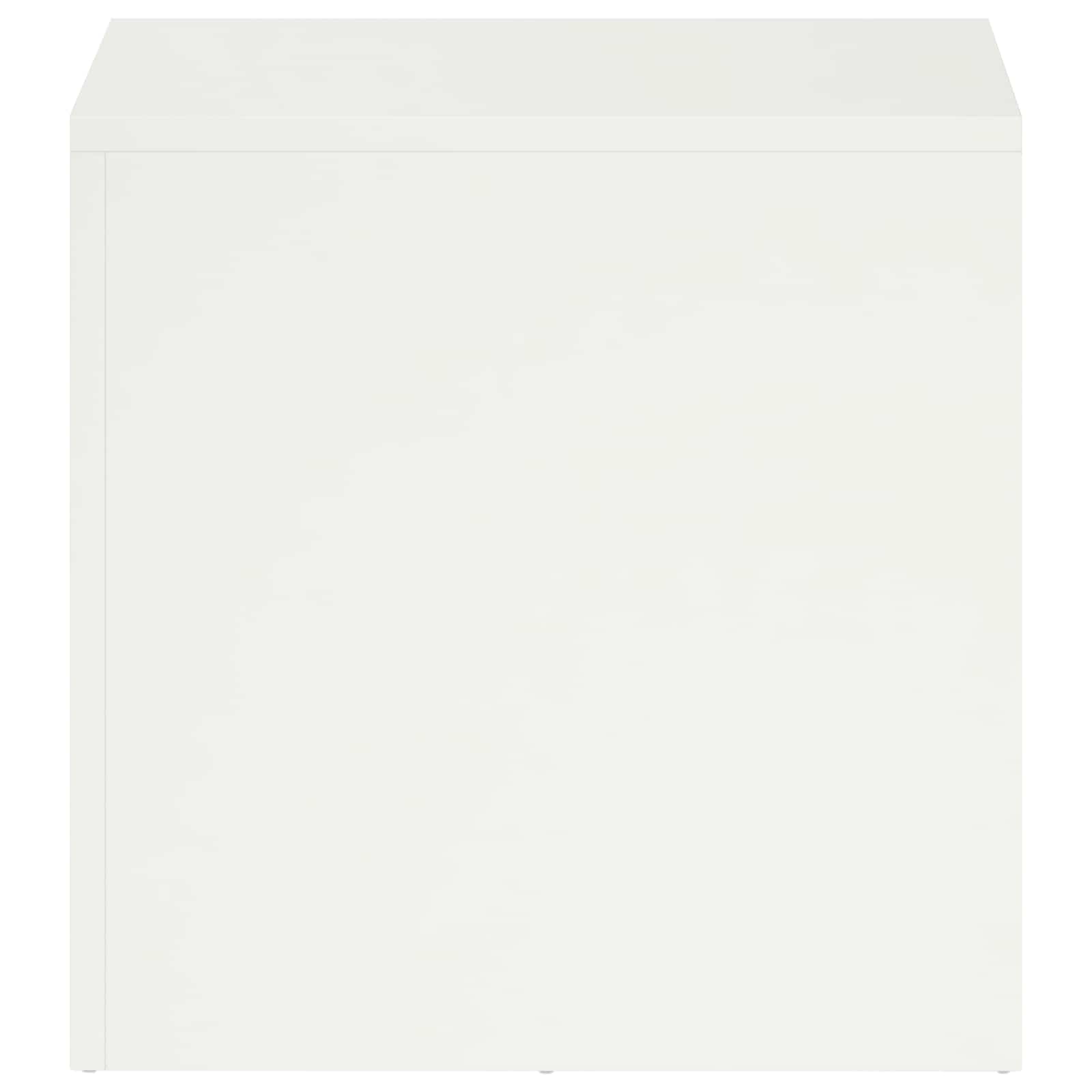 Supporto per piante Bianco 40 x 40 x 40 cm Acciaio