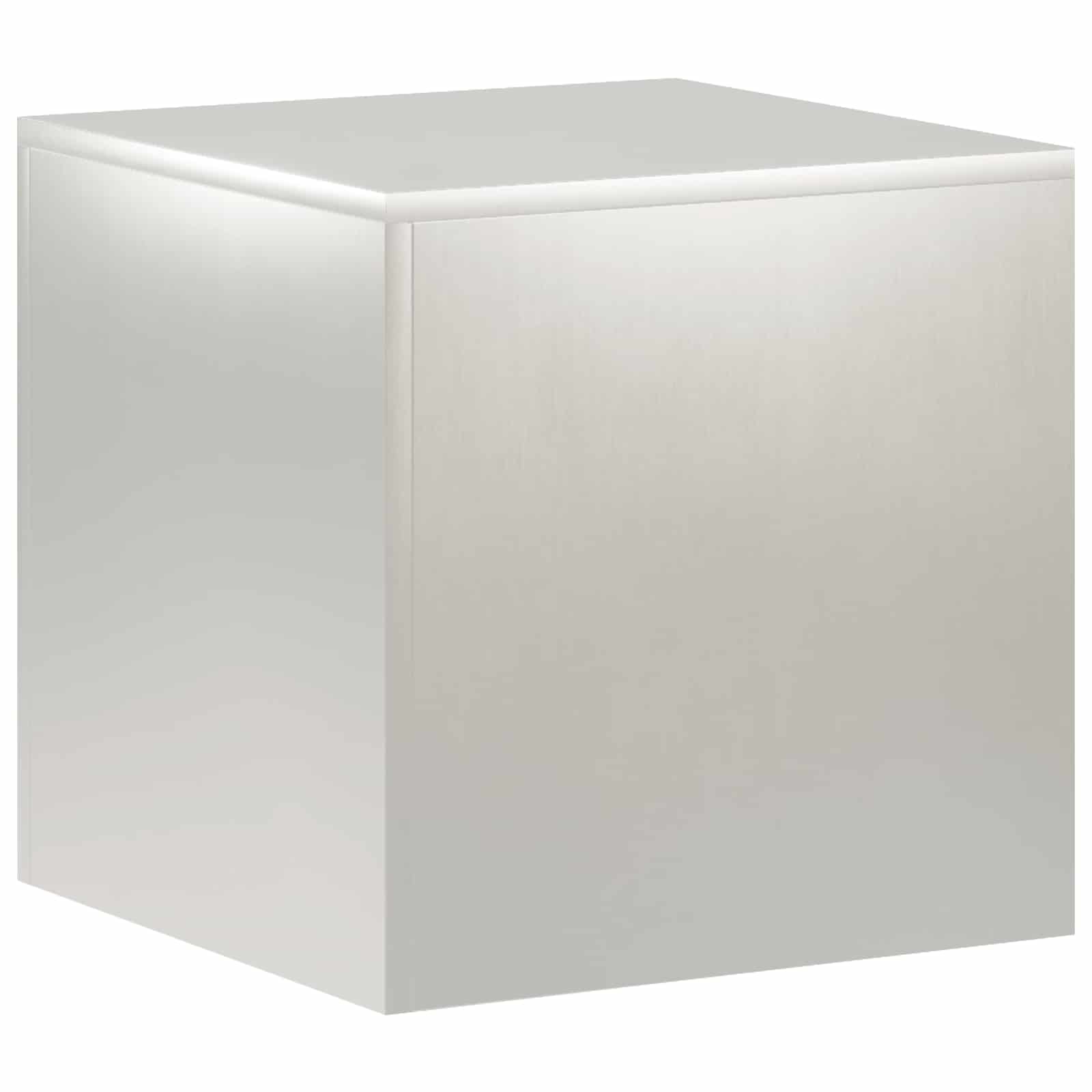 Supporto per piante Argento 40 x 40 x 40 cm Acciaio