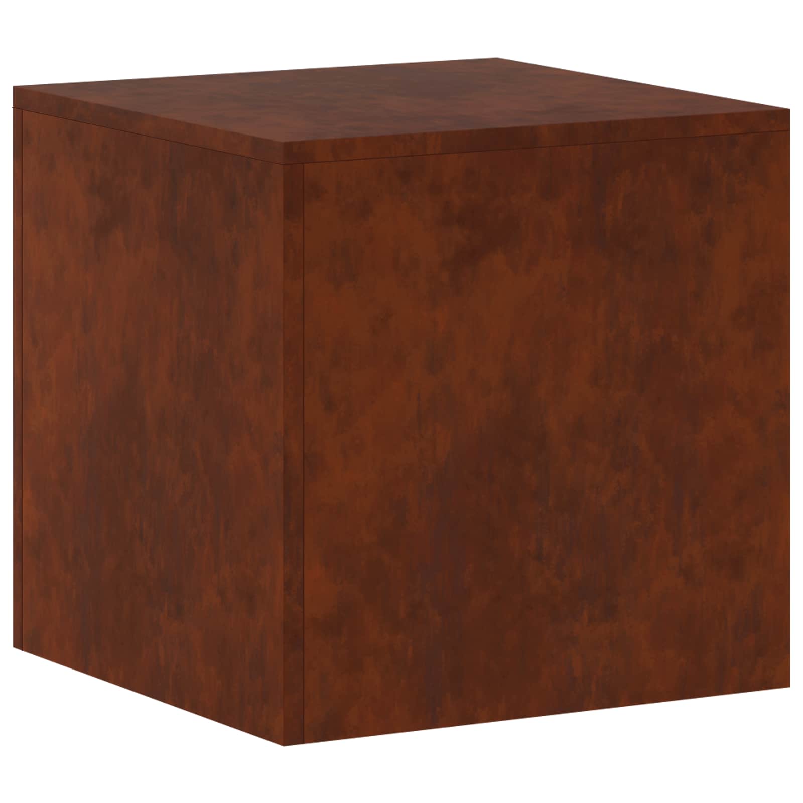 Supporto per piante Ruggine 40 x 40 x 40 cm Acciaio Corten