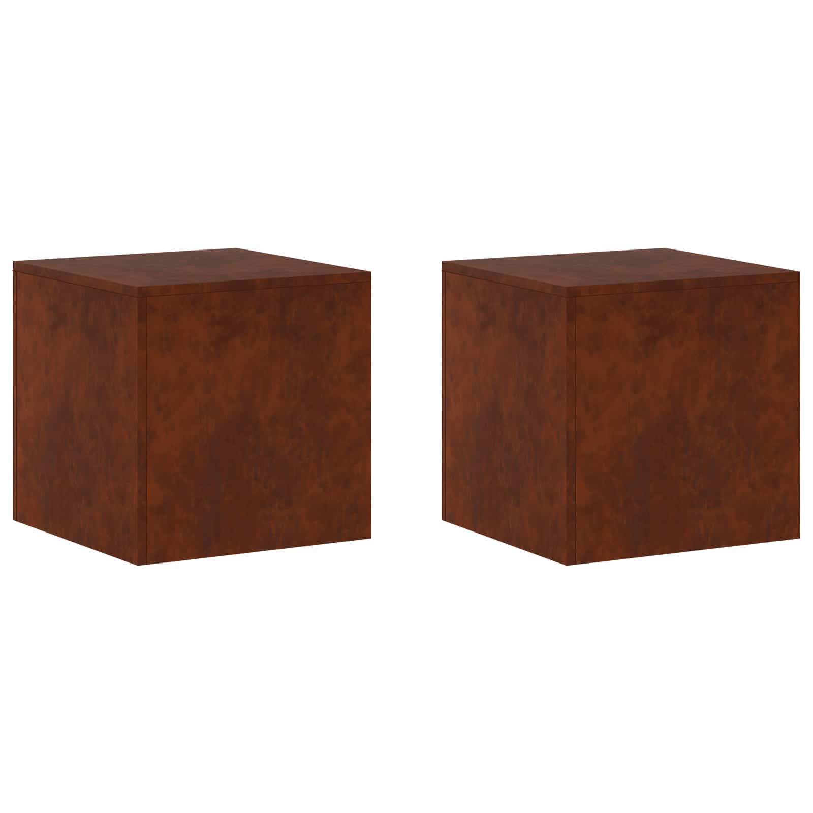 Supporto per piante 2 pcs Ruggine 40 x 40 x 40 cm