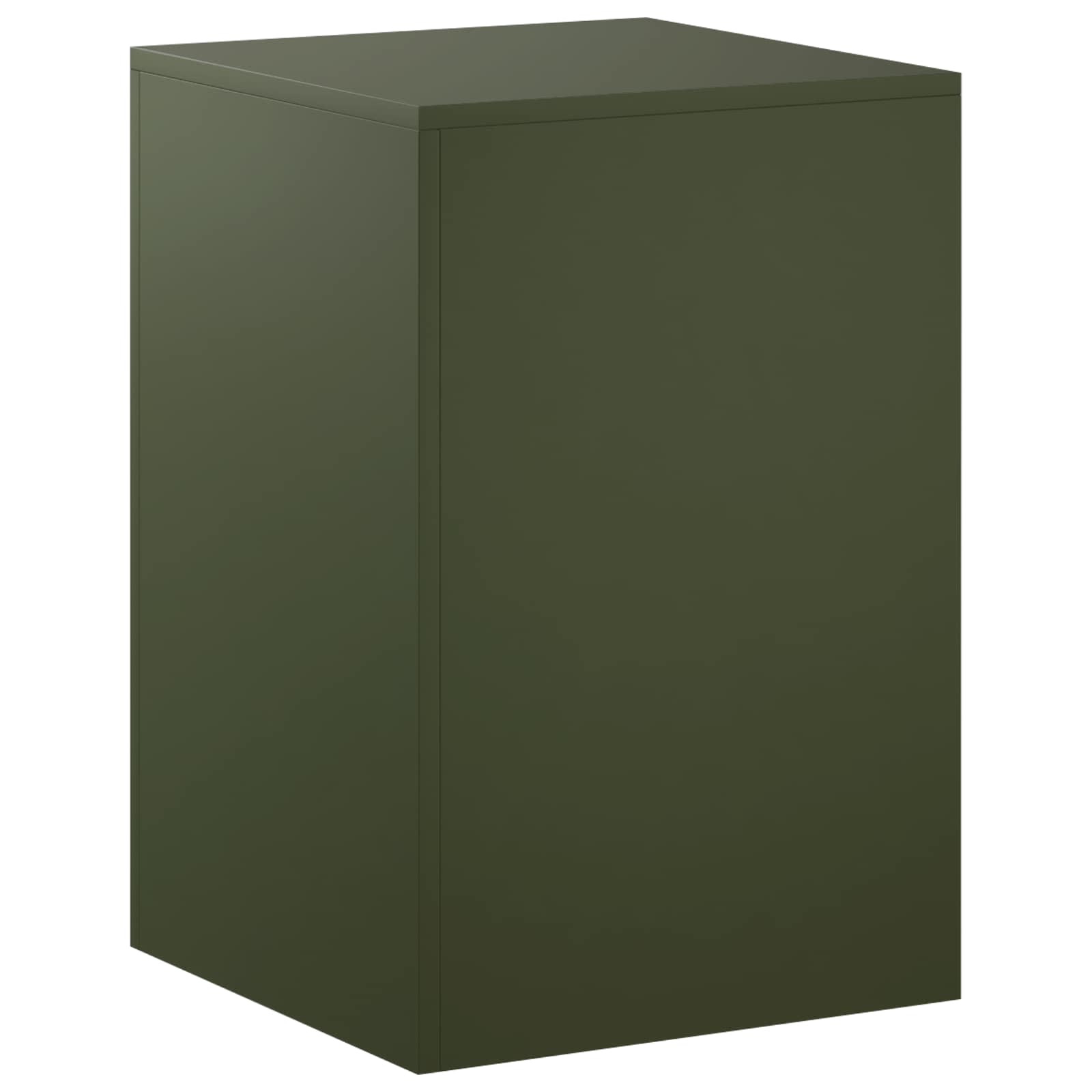 Supporto per piante Verde Oliva 40 x 40 x 60 cm Acciaio Corten