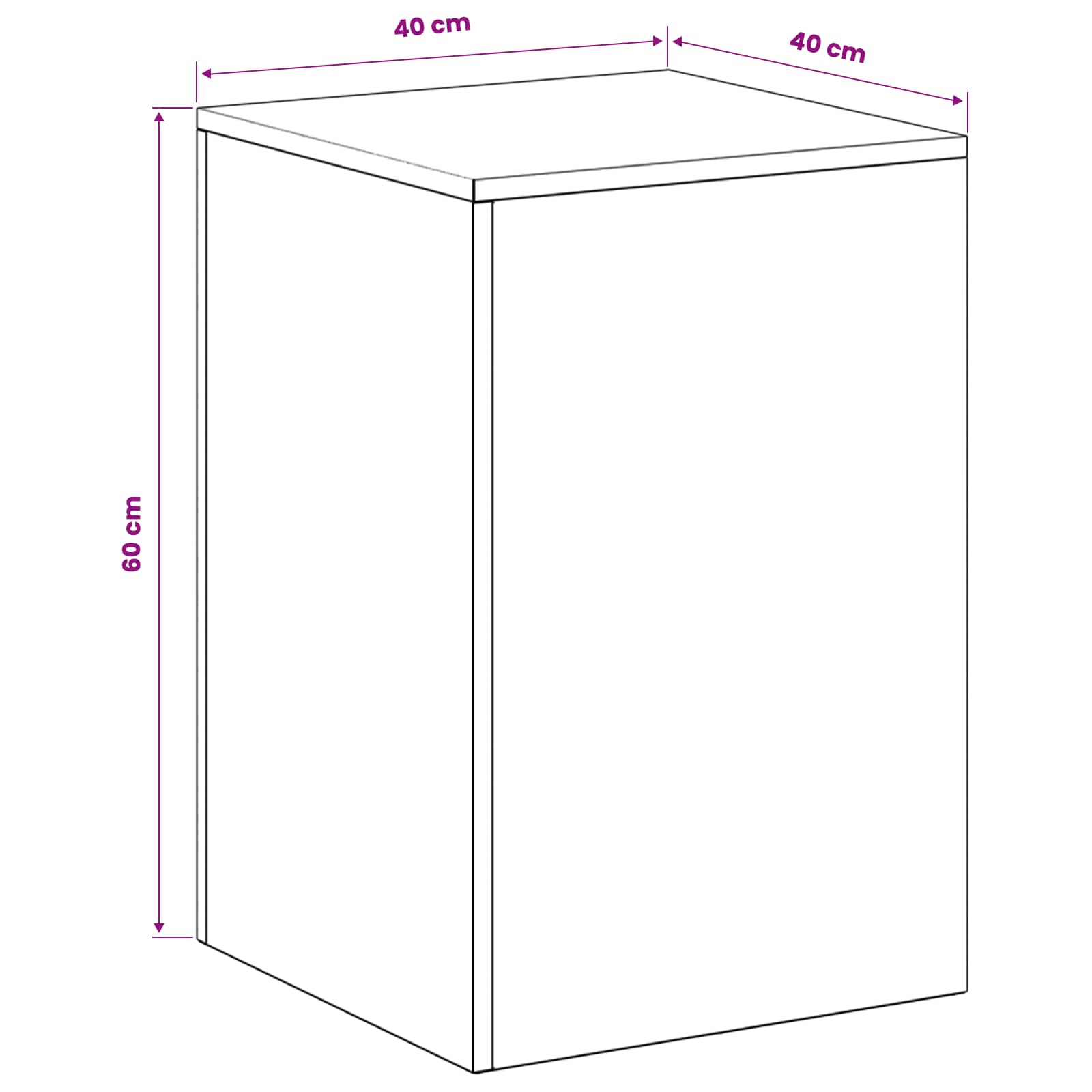 Supporto per piante 2 pcs Argento 40 x 40 x 60 cm Acciaio Inox
