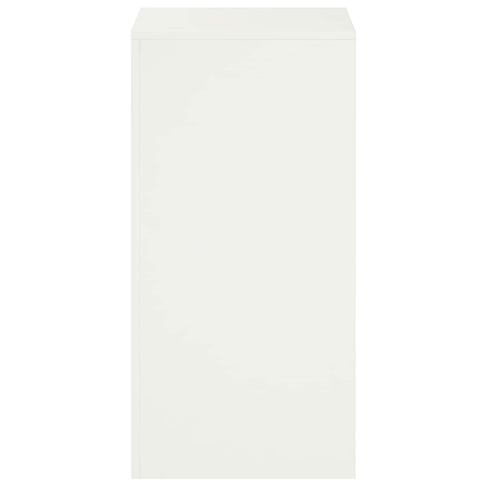 Supporto per piante 2 pcs Bianco 40 x 40 x 80 cm Acciaio