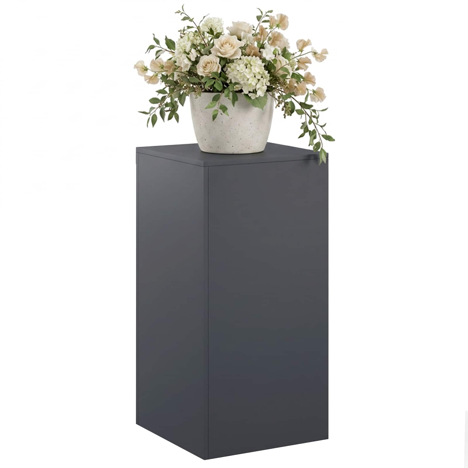 Supporto per piante Antracite 40 x 40 x 80 cm Acciaio Inox