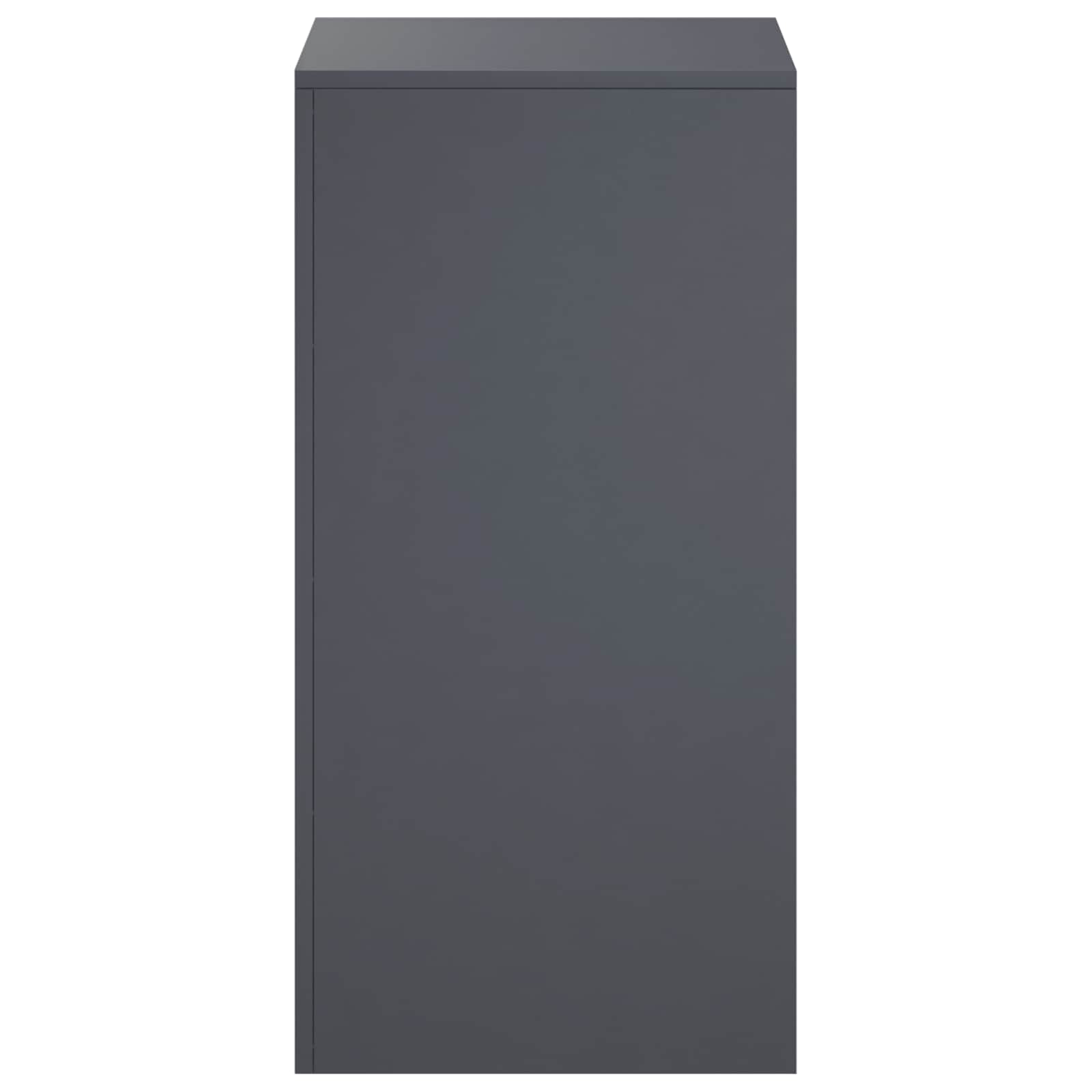 Supporto per piante Antracite 40 x 40 x 80 cm Acciaio Inox