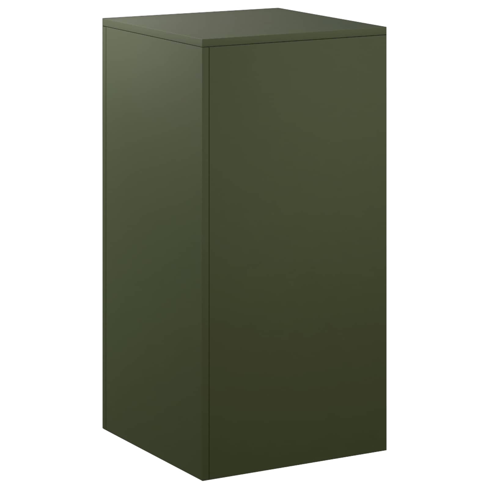 Supporto per piante Verde Oliva 40 x 40 x 80 cm Acciaio Corten