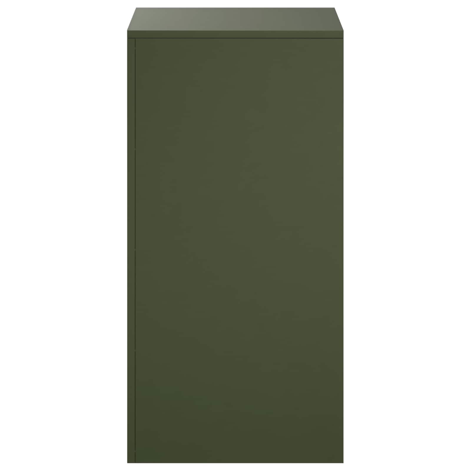 Supporto per piante 2 pcs Verde Oliva 40 x 40 x 80 cm Acciaio