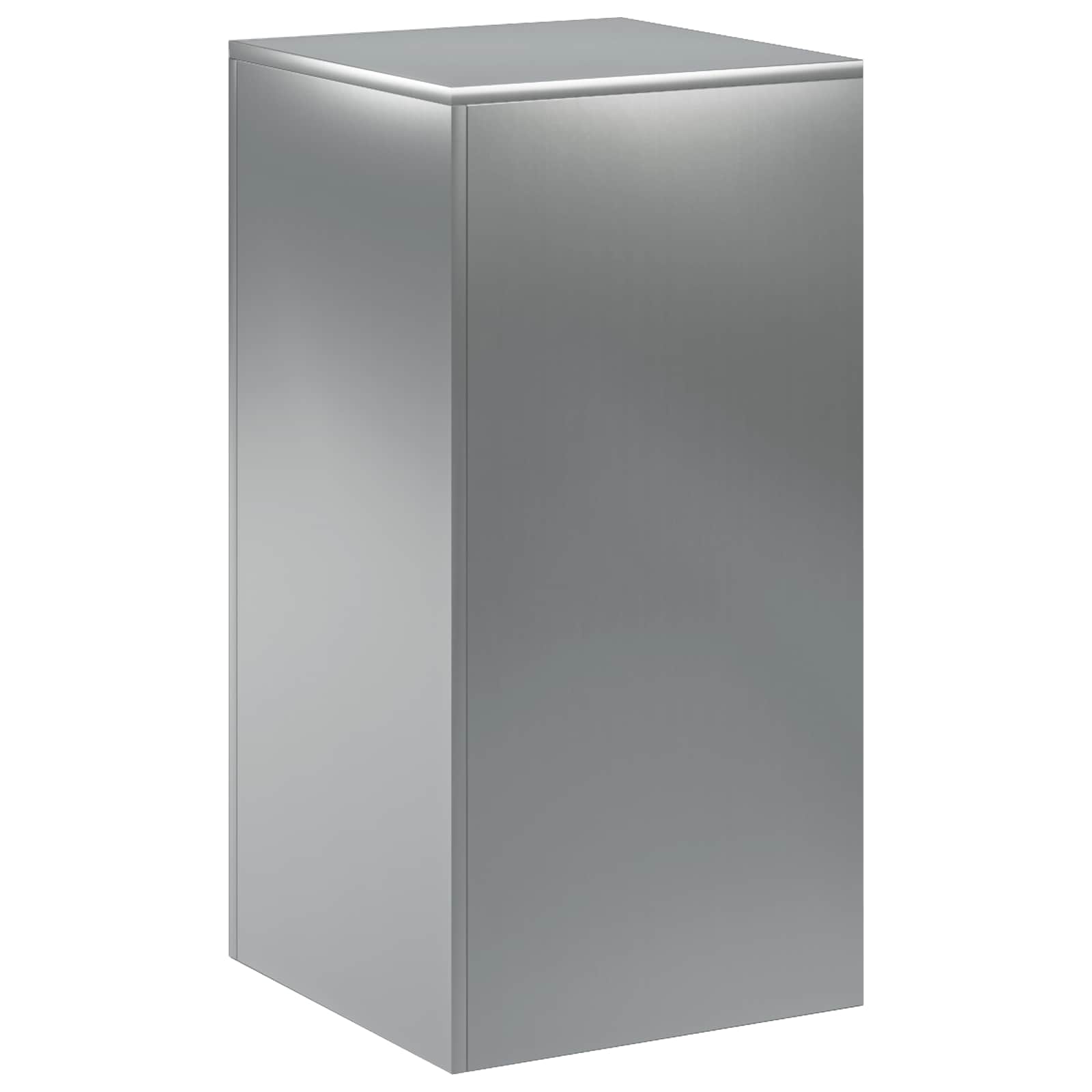Supporto per piante Argento 40 x 40 x 80 cm Acciaio