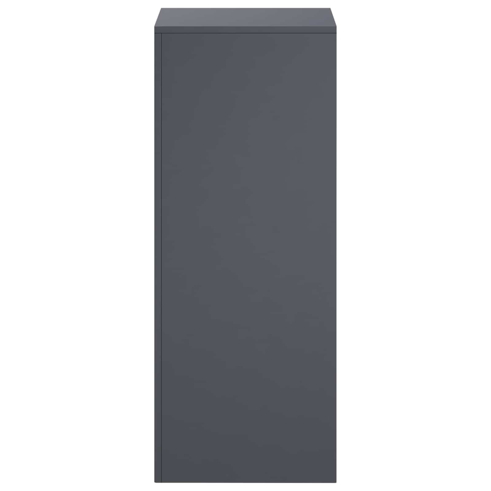 Supporto per piante Antracite 40 x 40 x 100 cm Acciaio Inox