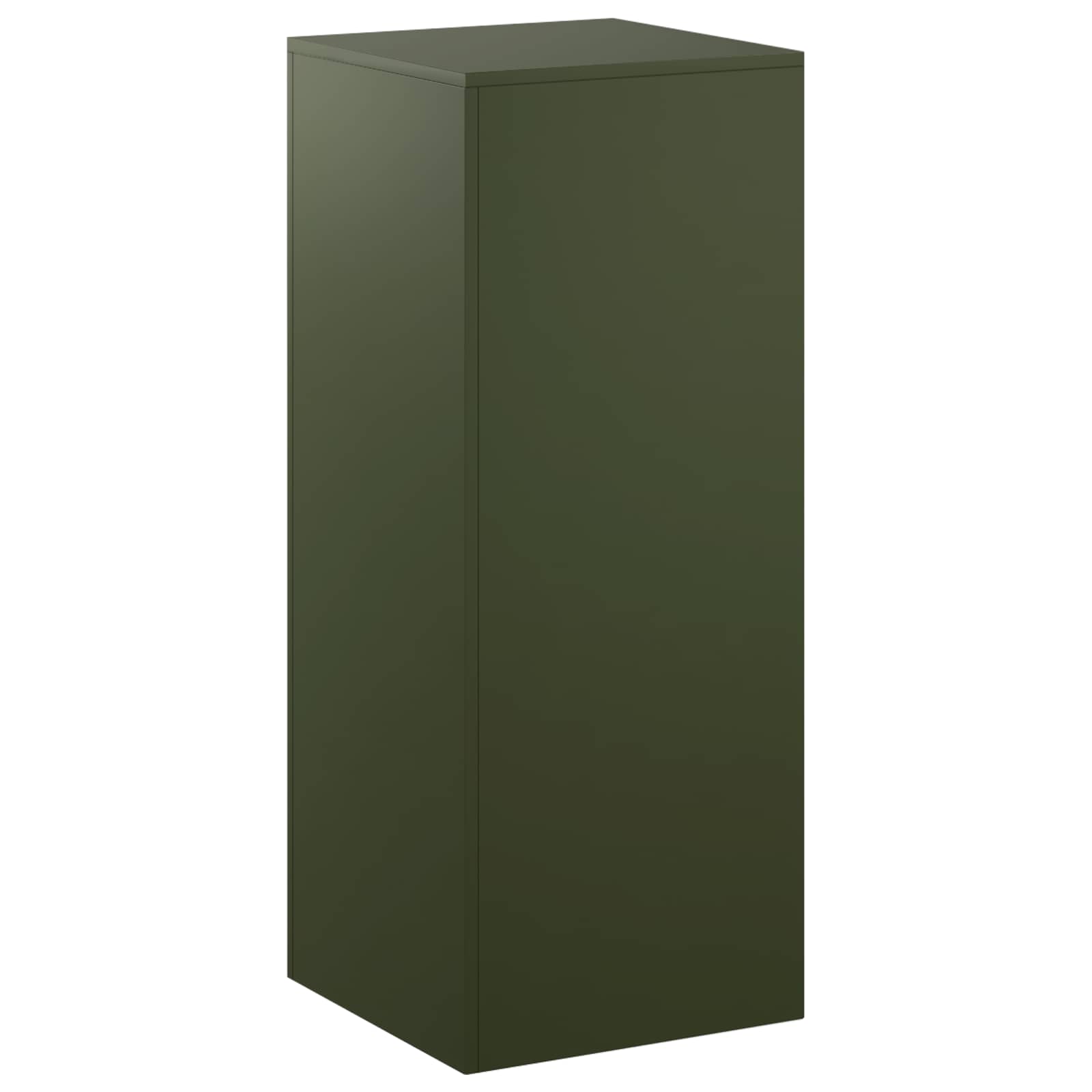 Supporto per piante Verde Oliva 40 x 40 x 100 cm Acciaio Corten