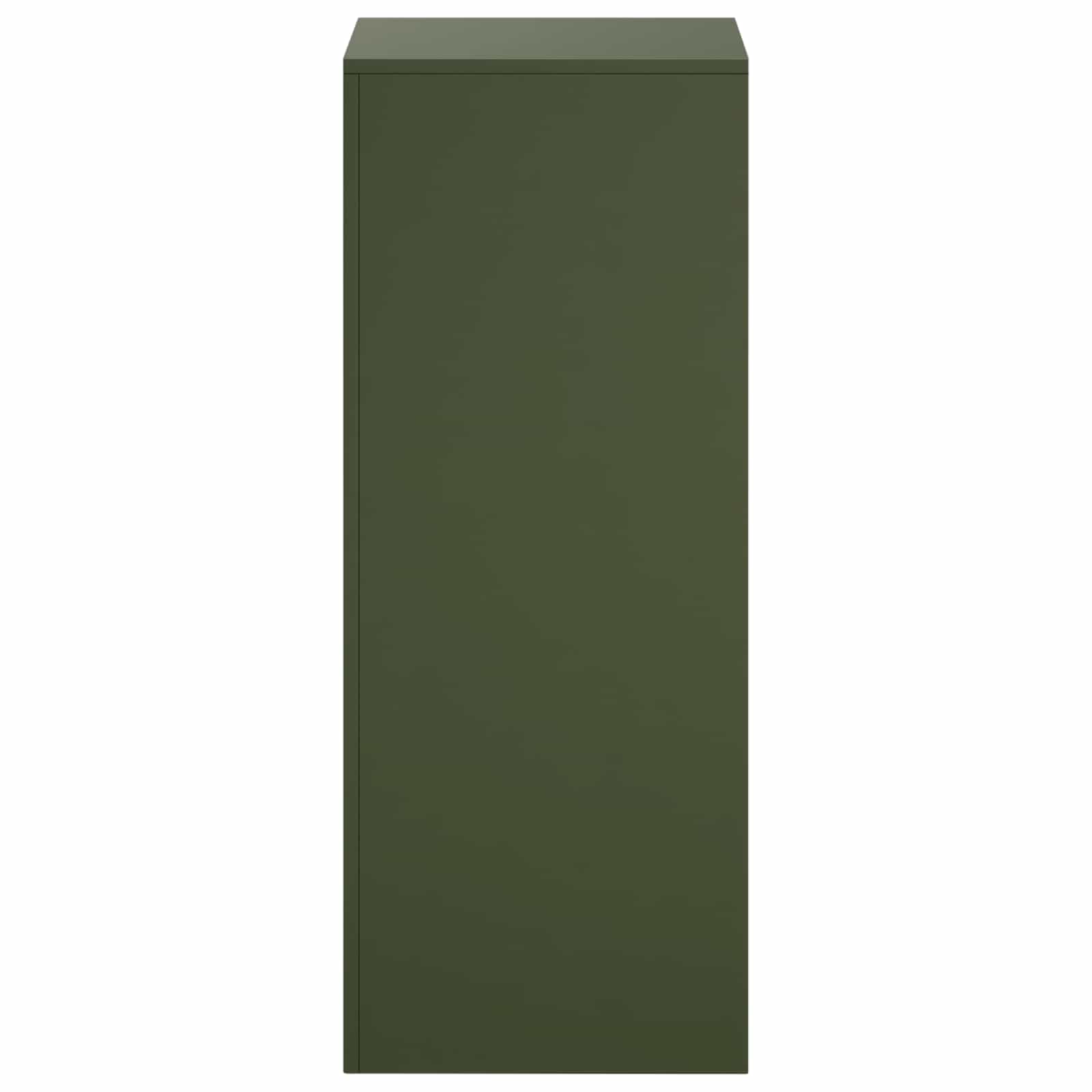 Supporto per piante 2 pcs Verde Oliva 40 x 40 x 100 cm Acciaio