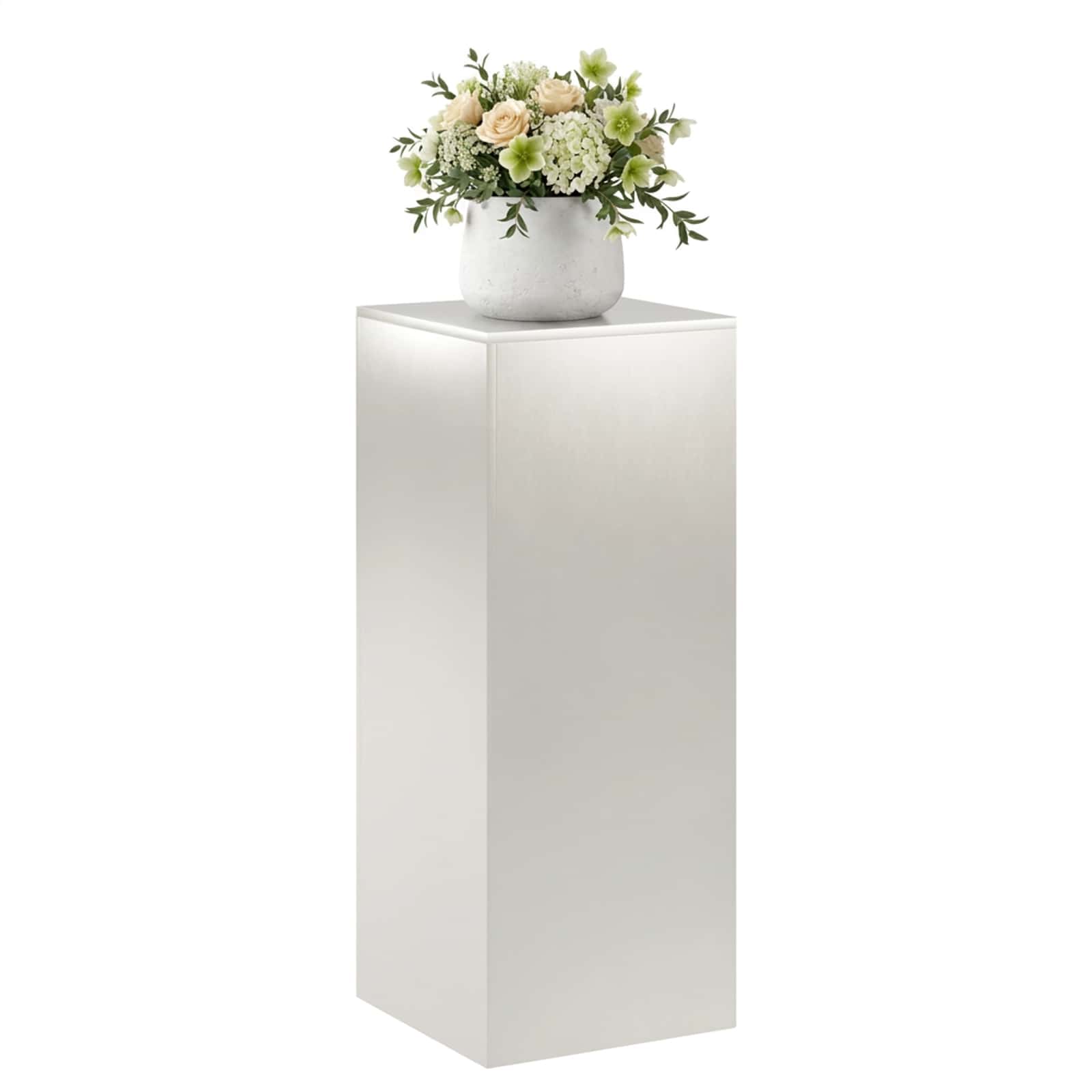 Supporto per piante Argento 40 x 40 x 100 cm Acciaio