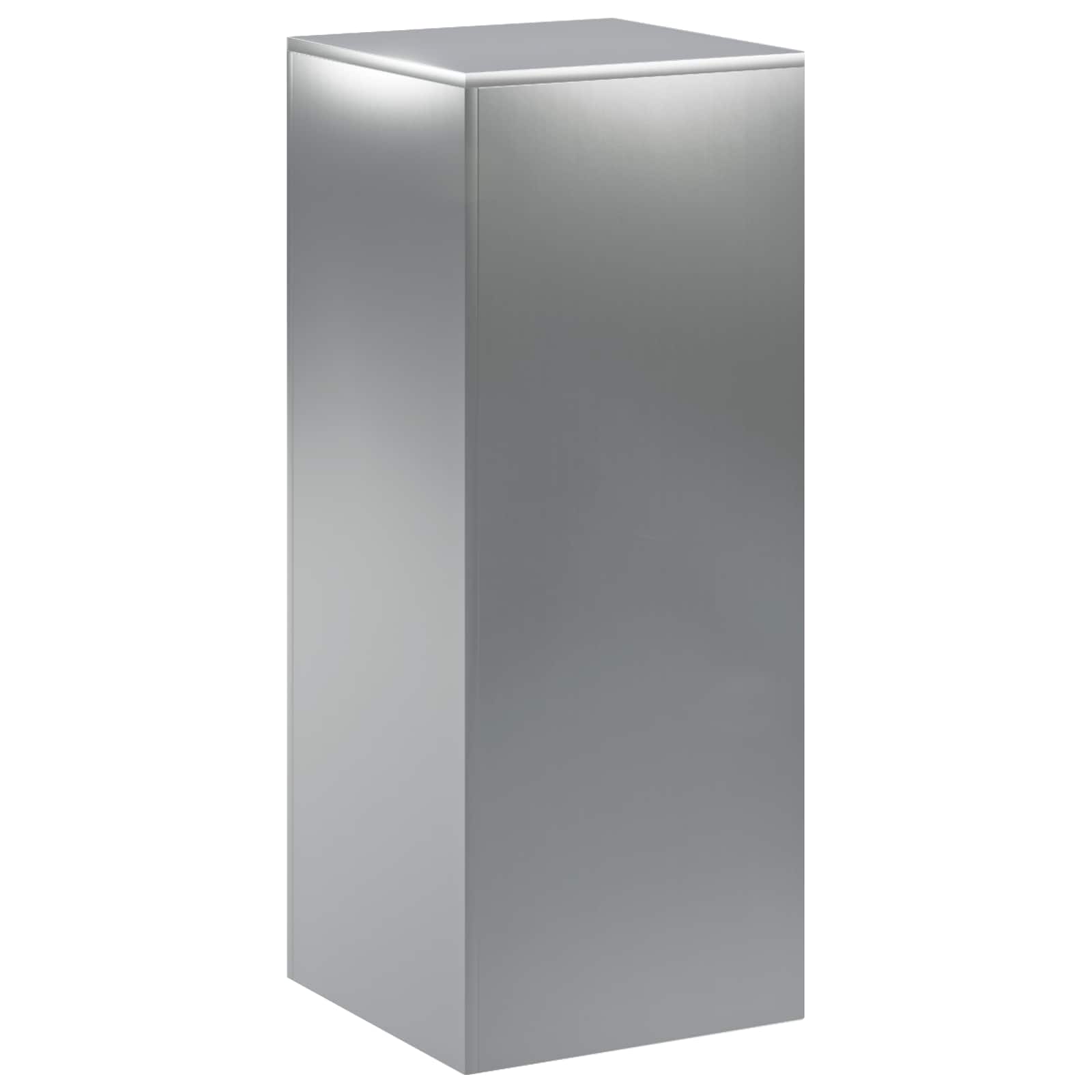 Supporto per piante Argento 40 x 40 x 100 cm Acciaio