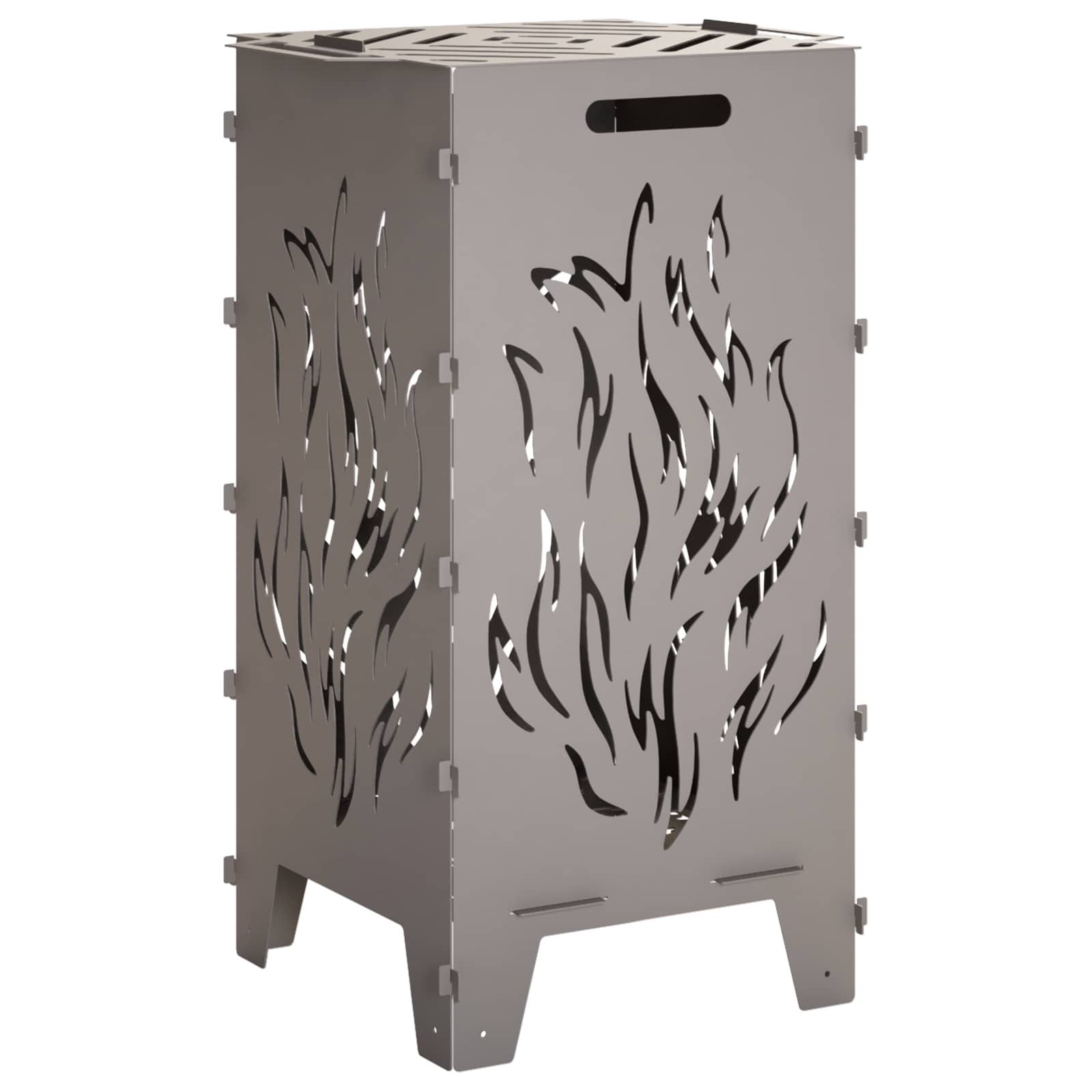 Focolare Ruggine 47 x 38 x 75 cm Acciaio Corten