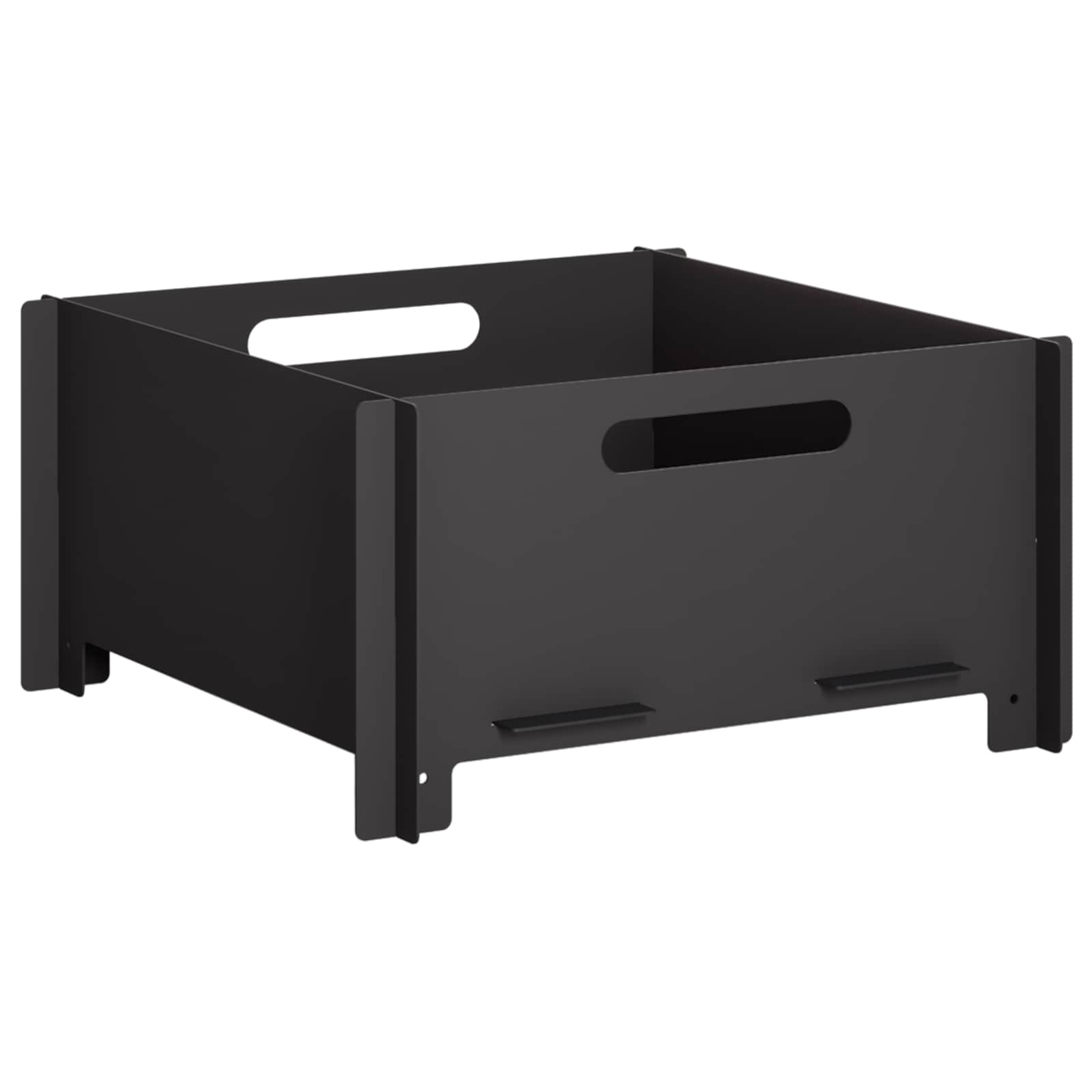 Focolare Nero 40 x 40 x 20 cm Acciaio