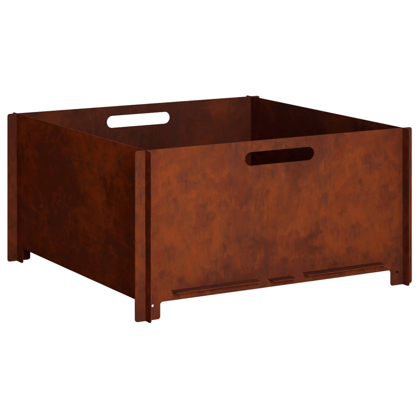 Focolare Ruggine 60 x 60 x 30 cm Acciaio Corten