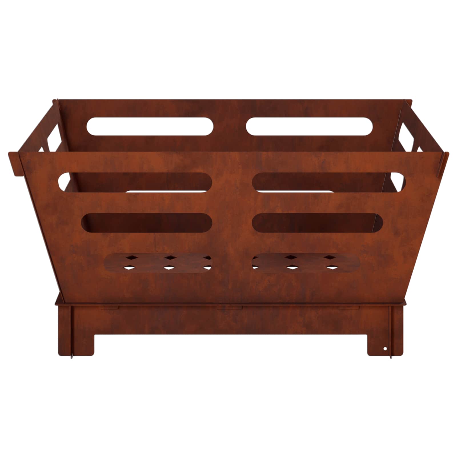 Focolare Ruggine 40 x 40 x 20 cm Acciaio Corten