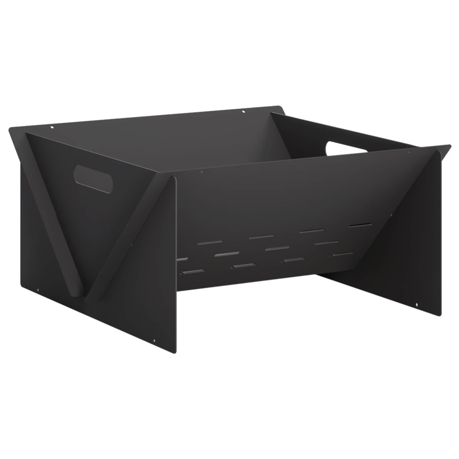 Focolare Nero 40 x 40 x 20 cm Acciaio