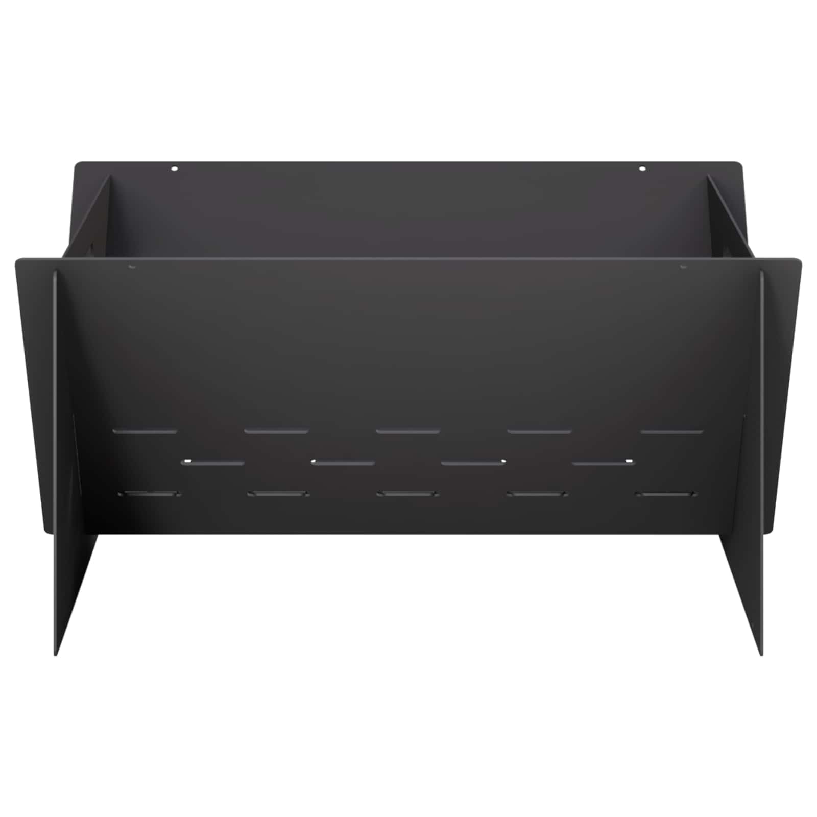 Focolare Nero 40 x 40 x 20 cm Acciaio