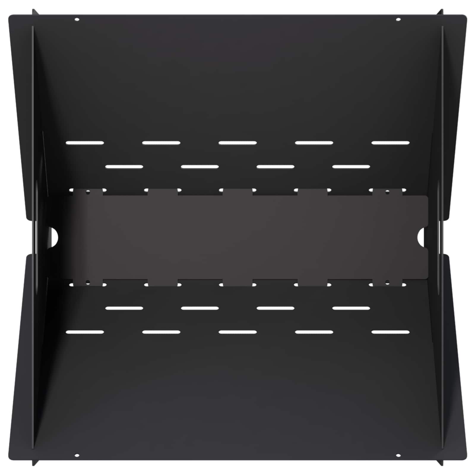 Focolare Nero 40 x 40 x 20 cm Acciaio