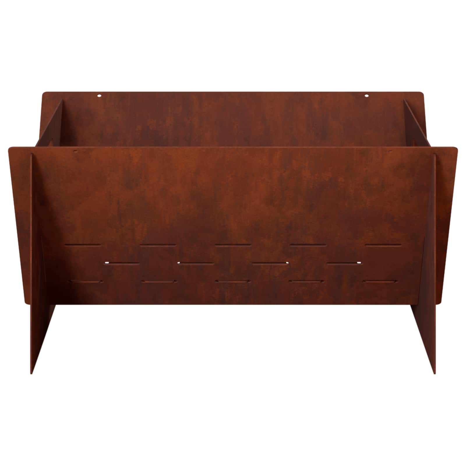 Focolare Ruggine 40 x 40 x 20 cm Acciaio Corten