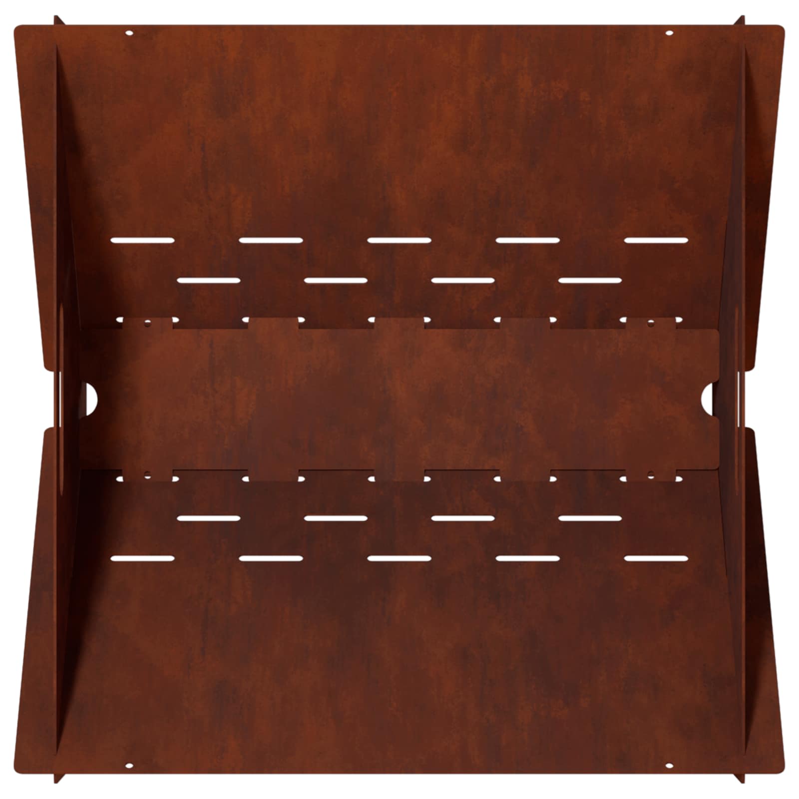 Focolare Ruggine 40 x 40 x 20 cm Acciaio Corten