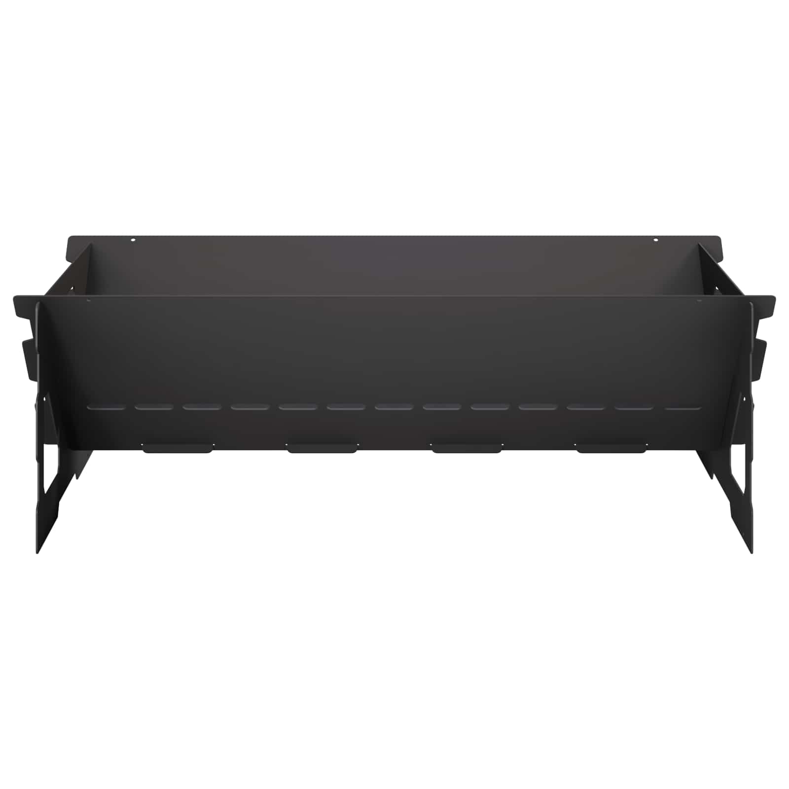 Focolare Nero 60 x 40 x 20 cm Acciaio