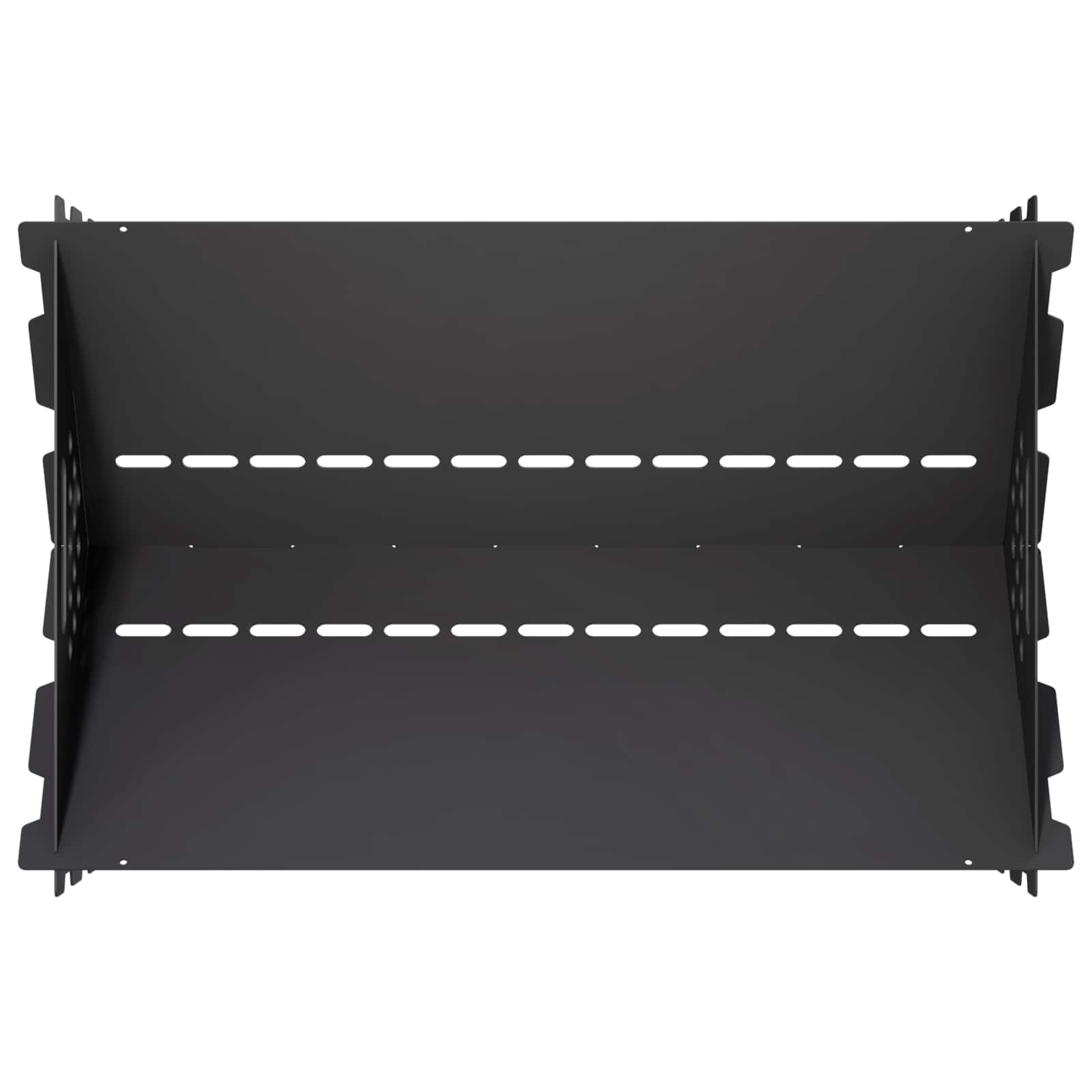 Focolare Nero 60 x 40 x 20 cm Acciaio