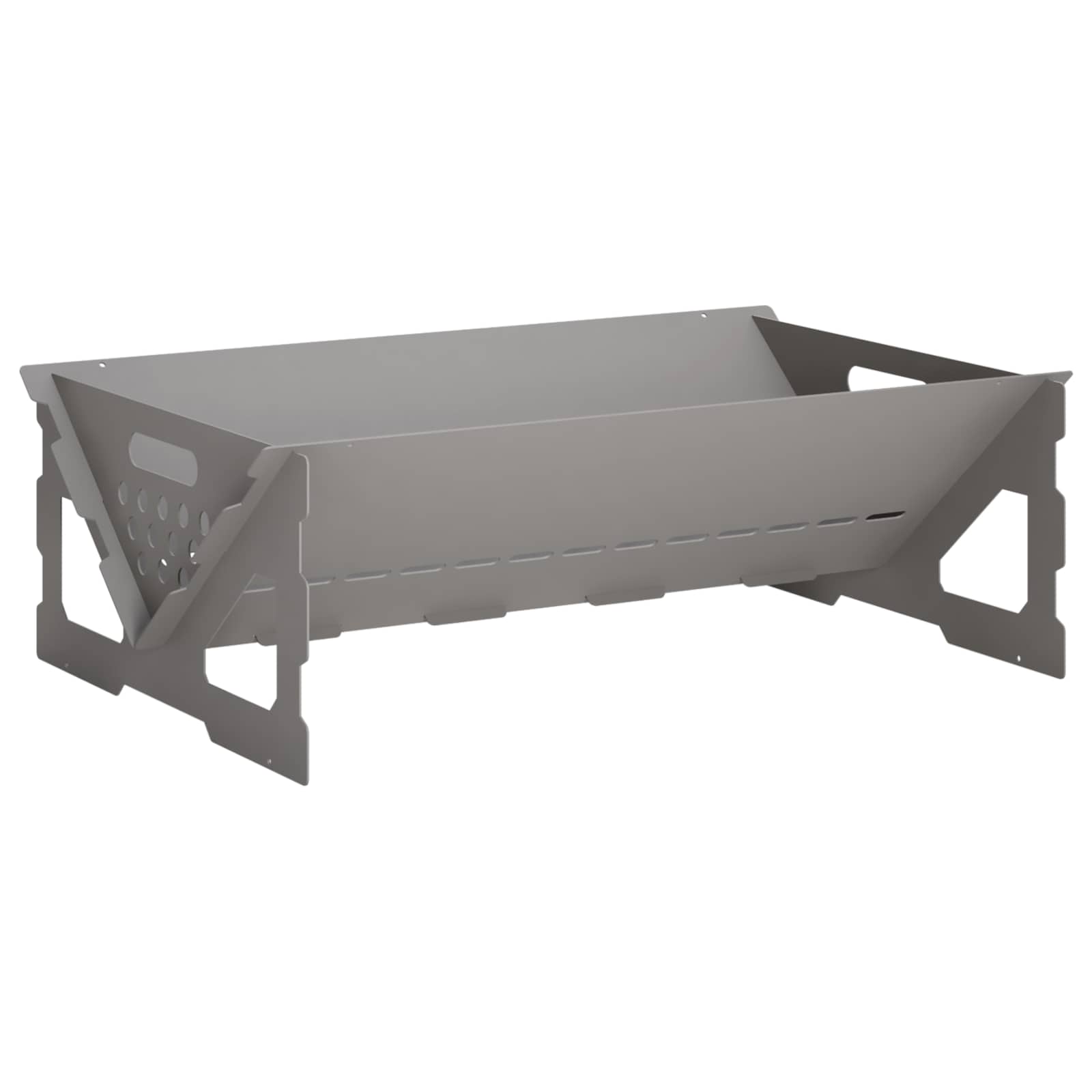 Focolare Ruggine 60 x 40 x 20 cm Acciaio Corten