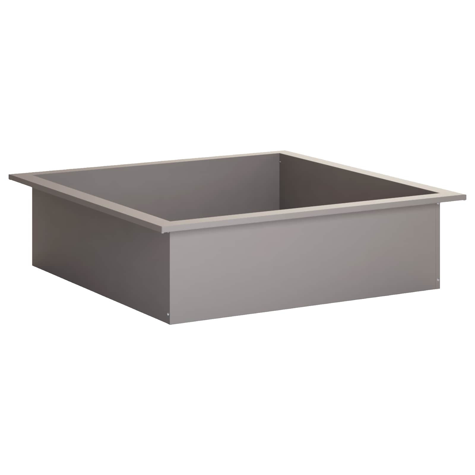Anello per Focolare Ruggine 90 x 90 x 25 cm Acciaio Corten