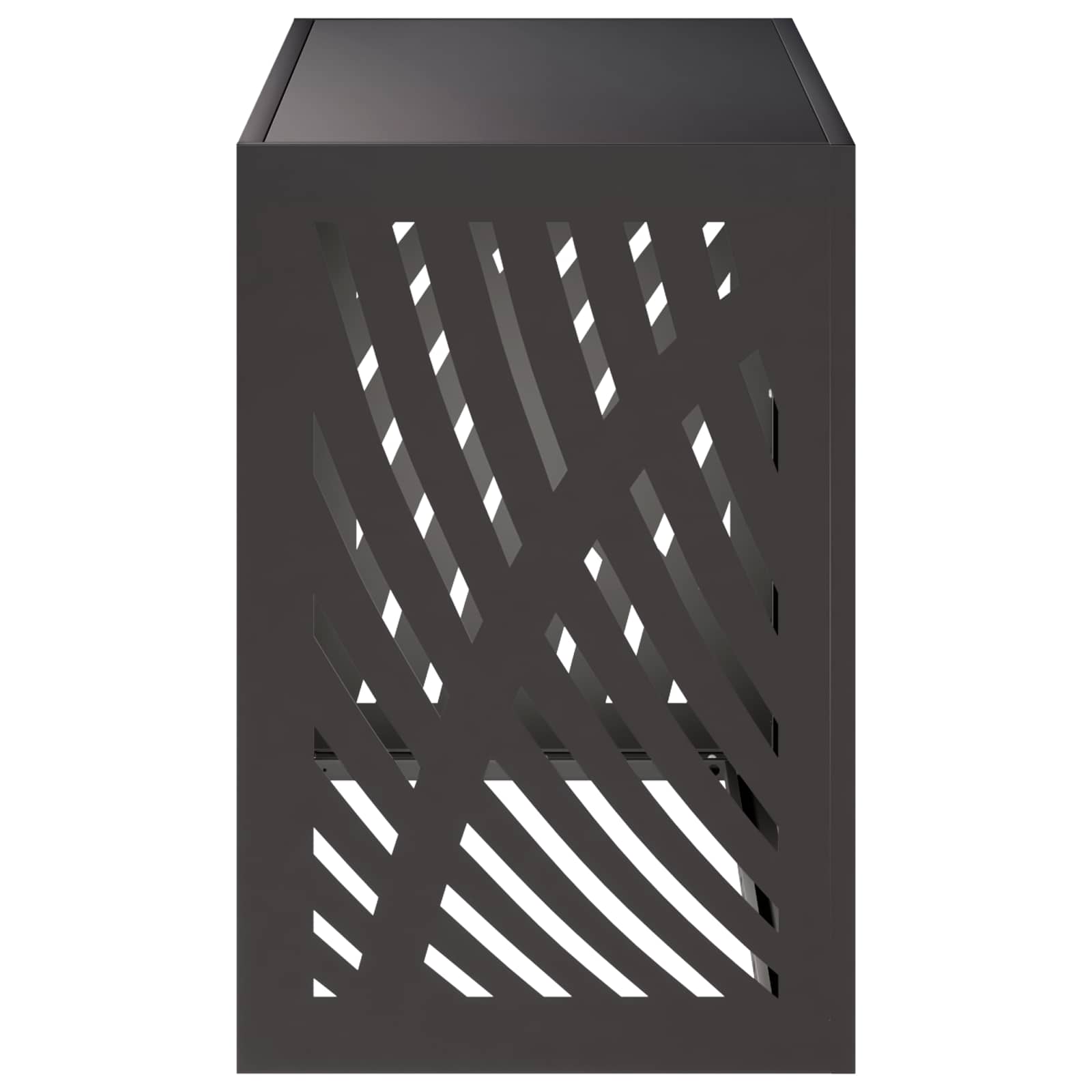 Copertura per condizionatore d'aria Nero 90 x 40 x 60 cm