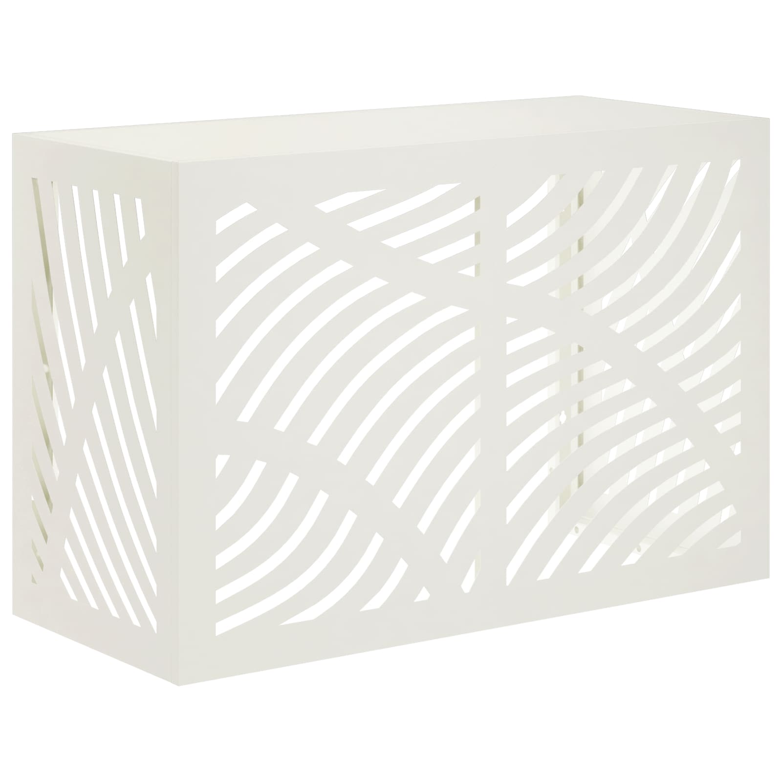 Copertura per condizionatore d'aria Bianco 90 x 40 x 60 cm