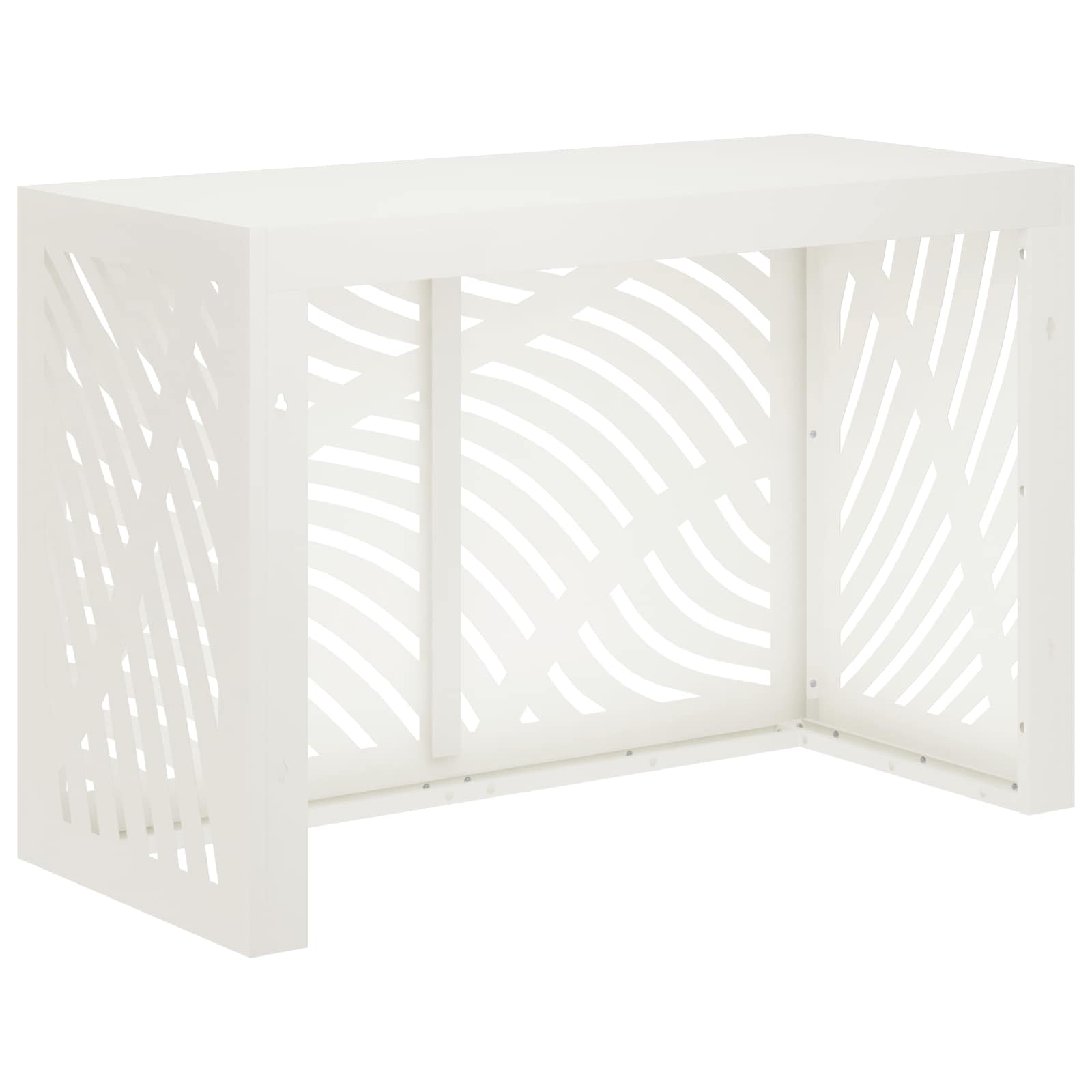Copertura per condizionatore d'aria Bianco 90 x 40 x 60 cm