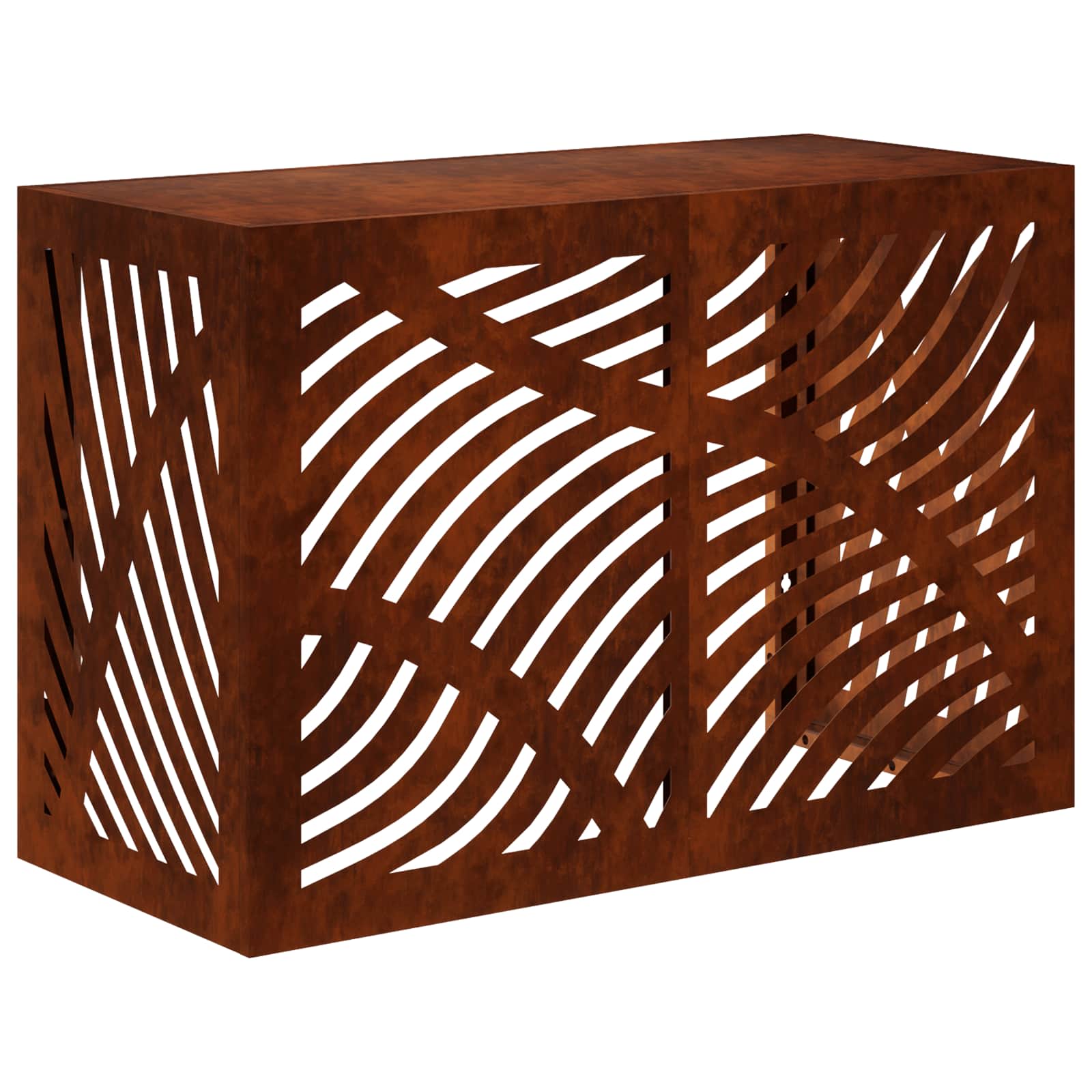 Copertura per condizionatore d'aria Ruggine 90 x 40 x 60 cm