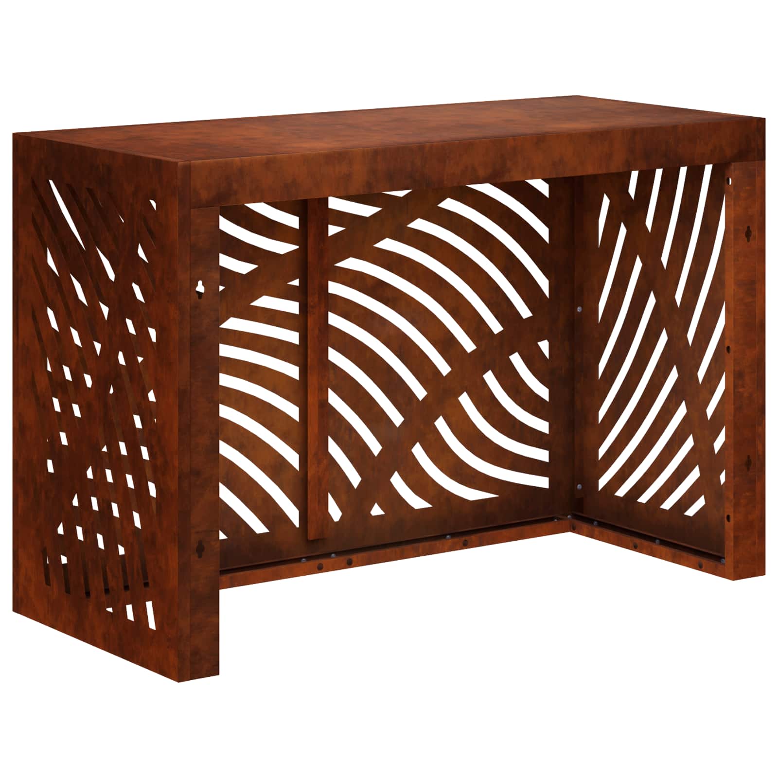 Copertura per condizionatore d'aria Ruggine 90 x 40 x 60 cm