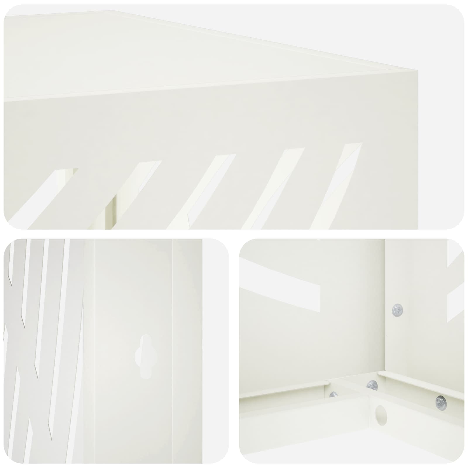 Copertura per condizionatore d'aria Bianco 100 x 50 x 70 cm