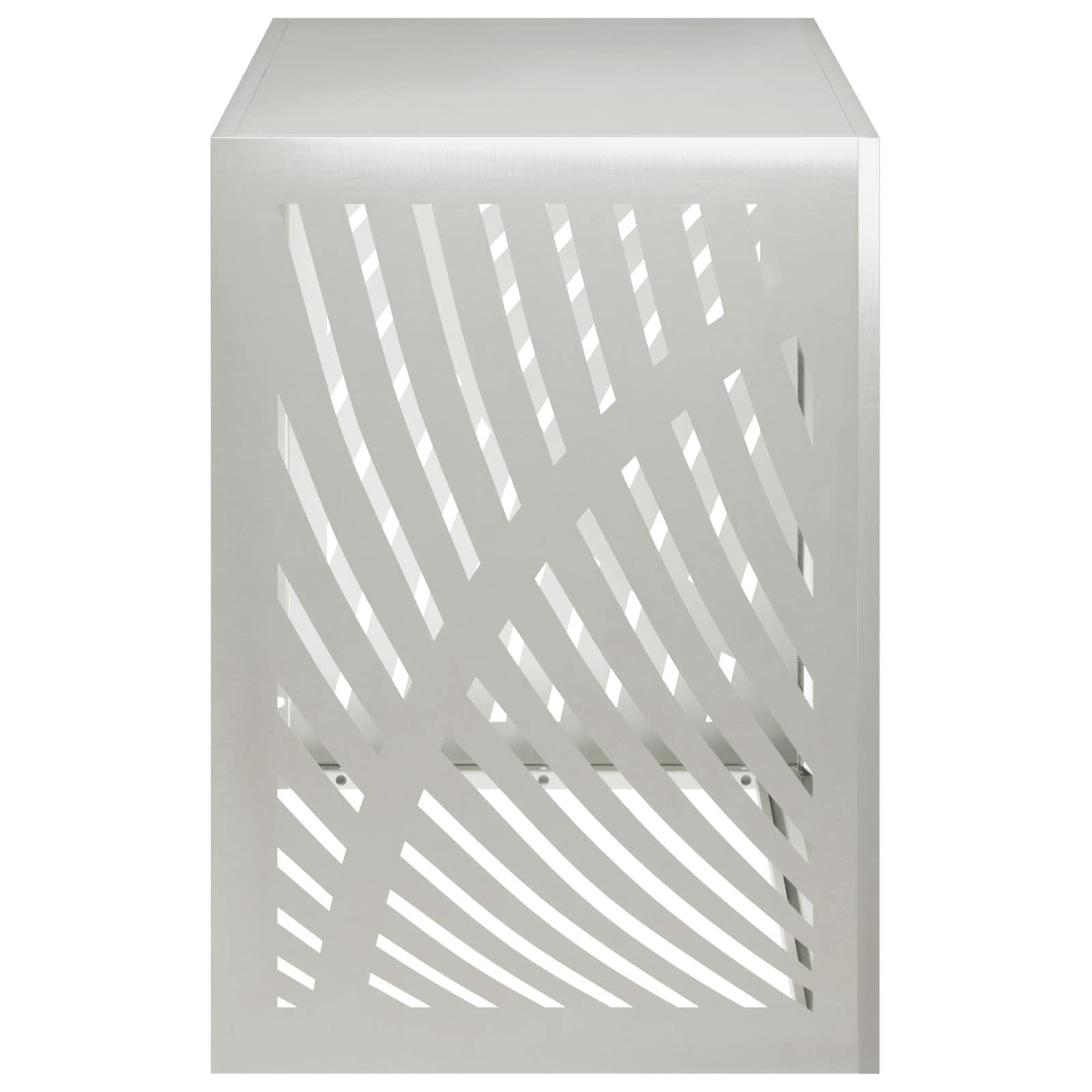 Copertura per condizionatore d'aria Argento 100 x 50 x 70 cm